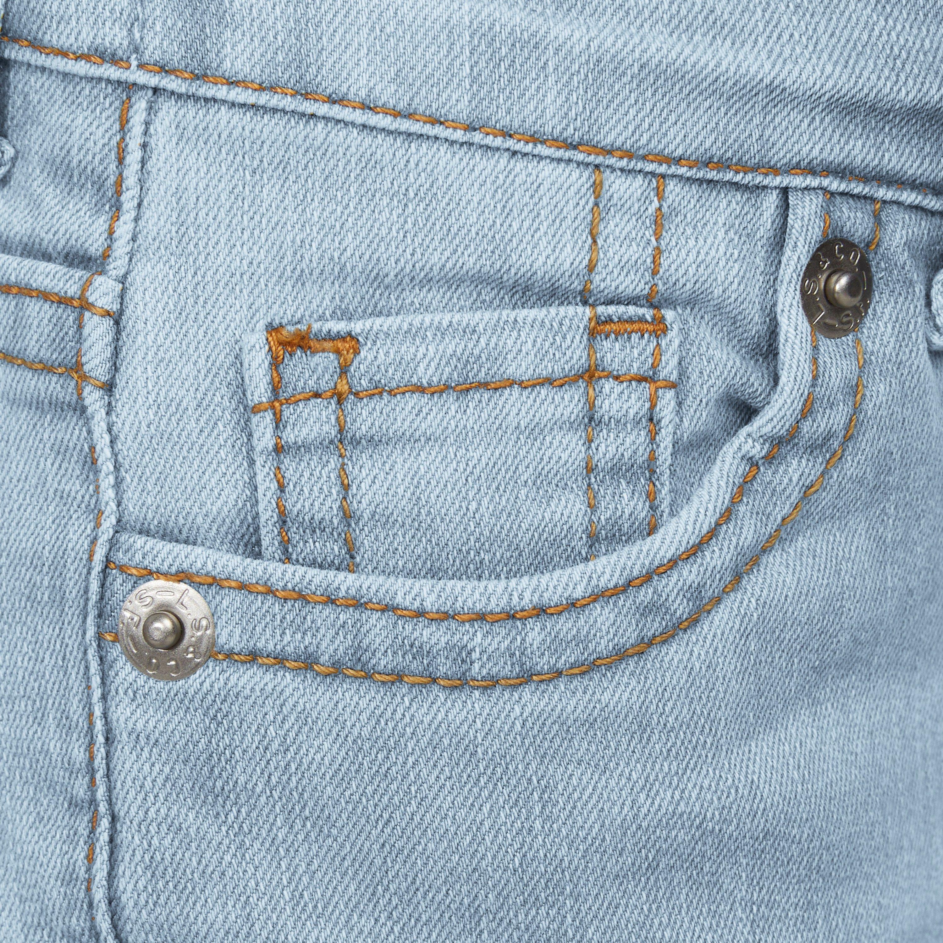 Levi's Toddler Girls' Brandi Skinny Lt Palisades Blue Wash Denim Jeans - PALISADES BLUE Thumbnail View 5