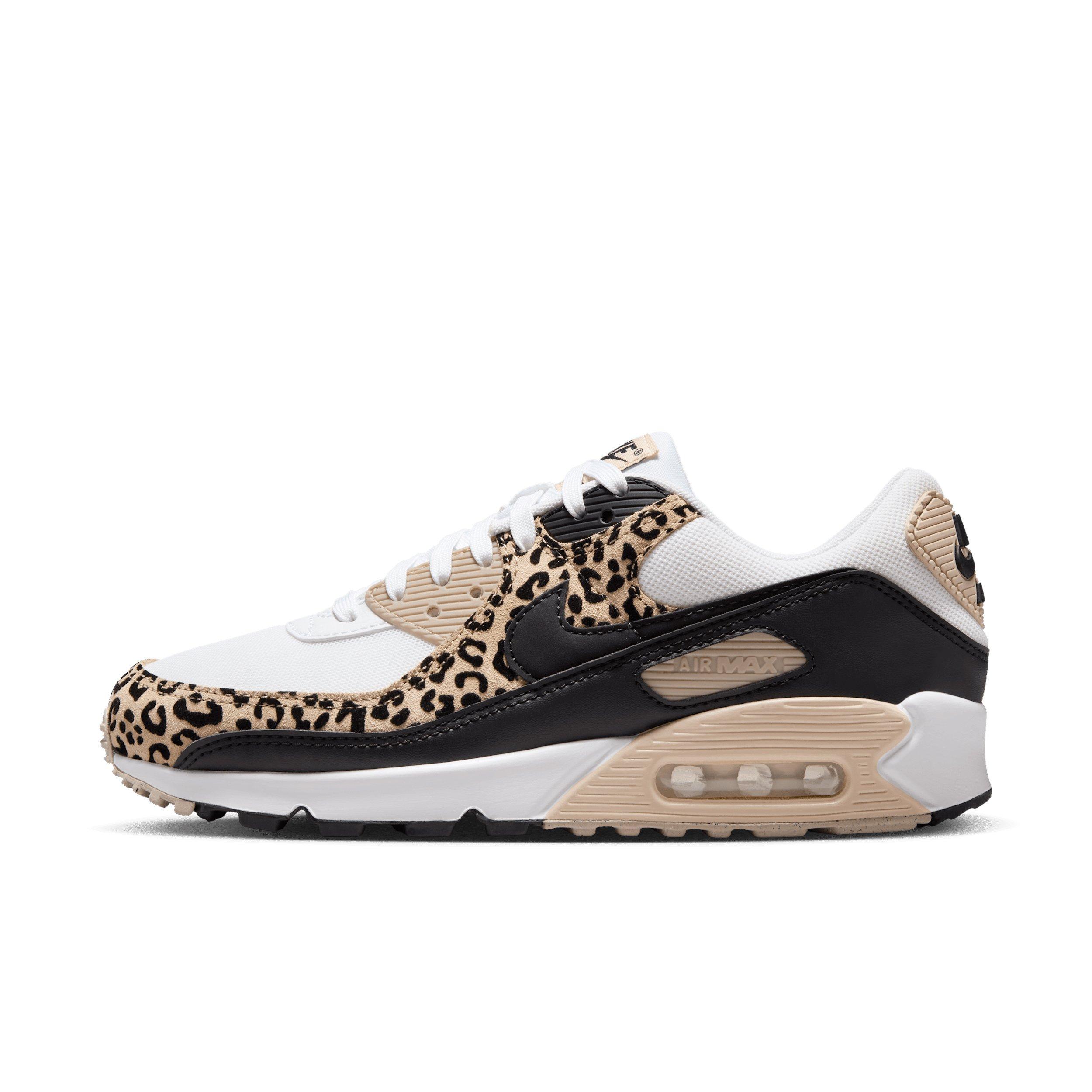 Nike Air Max 90 "White/Sanddrift/Hemp/Black" Women's Shoe - WHITE/SANDDRIFT/HEMP/BLACK