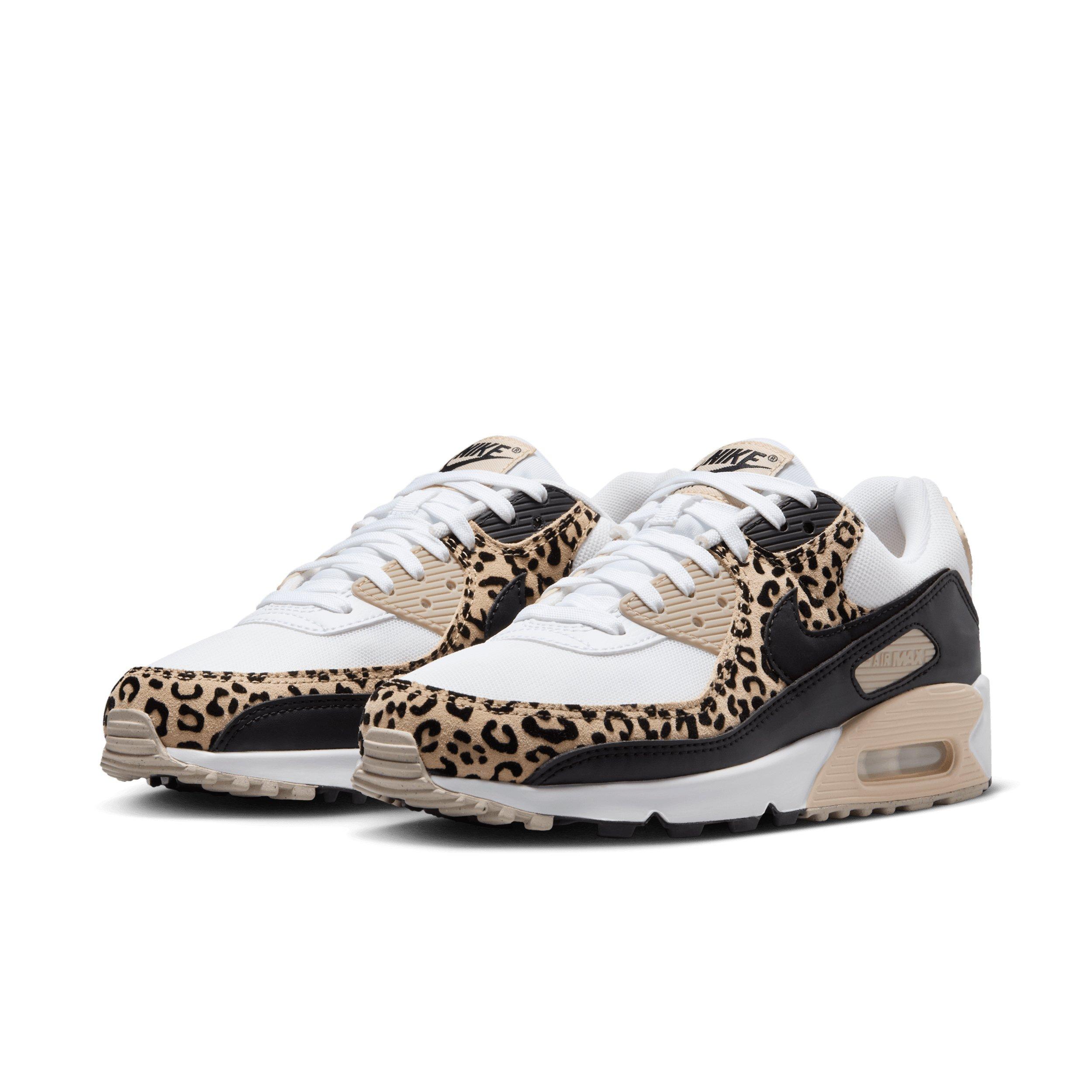 Nike Air Max 90 "White/Sanddrift/Hemp/Black" Women's Shoe - WHITE/SANDDRIFT/HEMP/BLACK