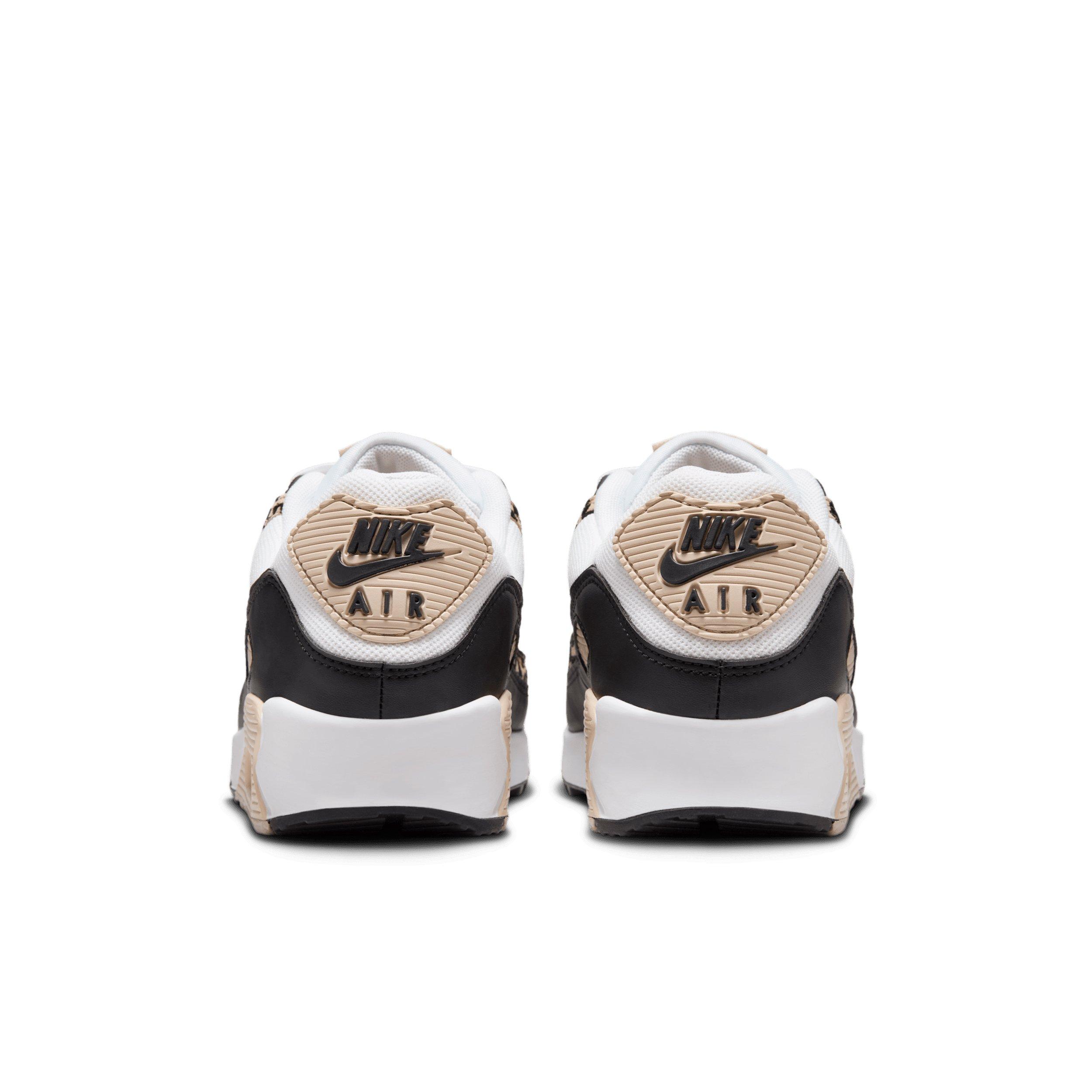 Nike Air Max 90 "White/Sanddrift/Hemp/Black" Women's Shoe - WHITE/SANDDRIFT/HEMP/BLACK