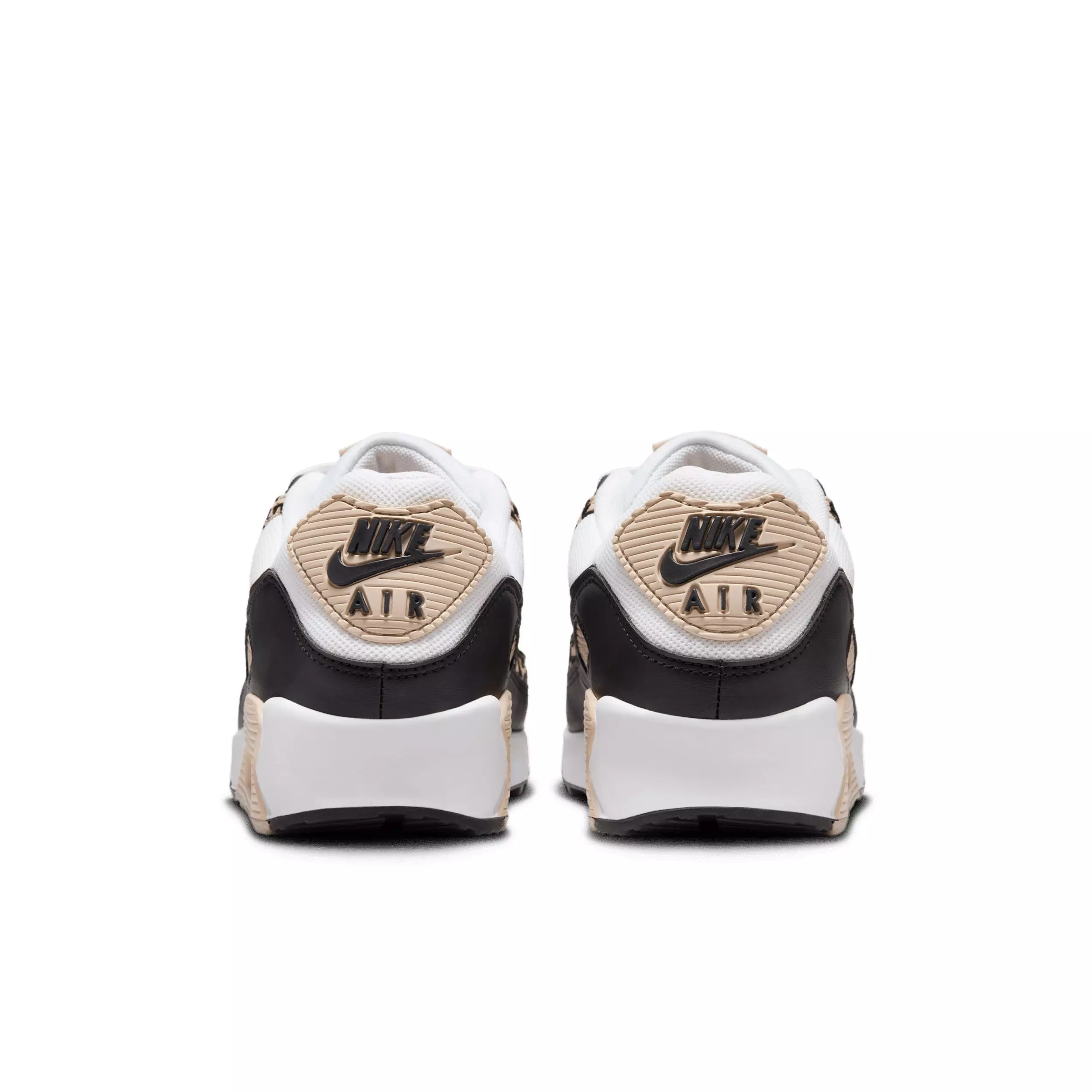 Nike Air Max 90 "White/Sanddrift/Hemp/Black" Women's Shoe - WHITE/SANDDRIFT/HEMP/BLACK