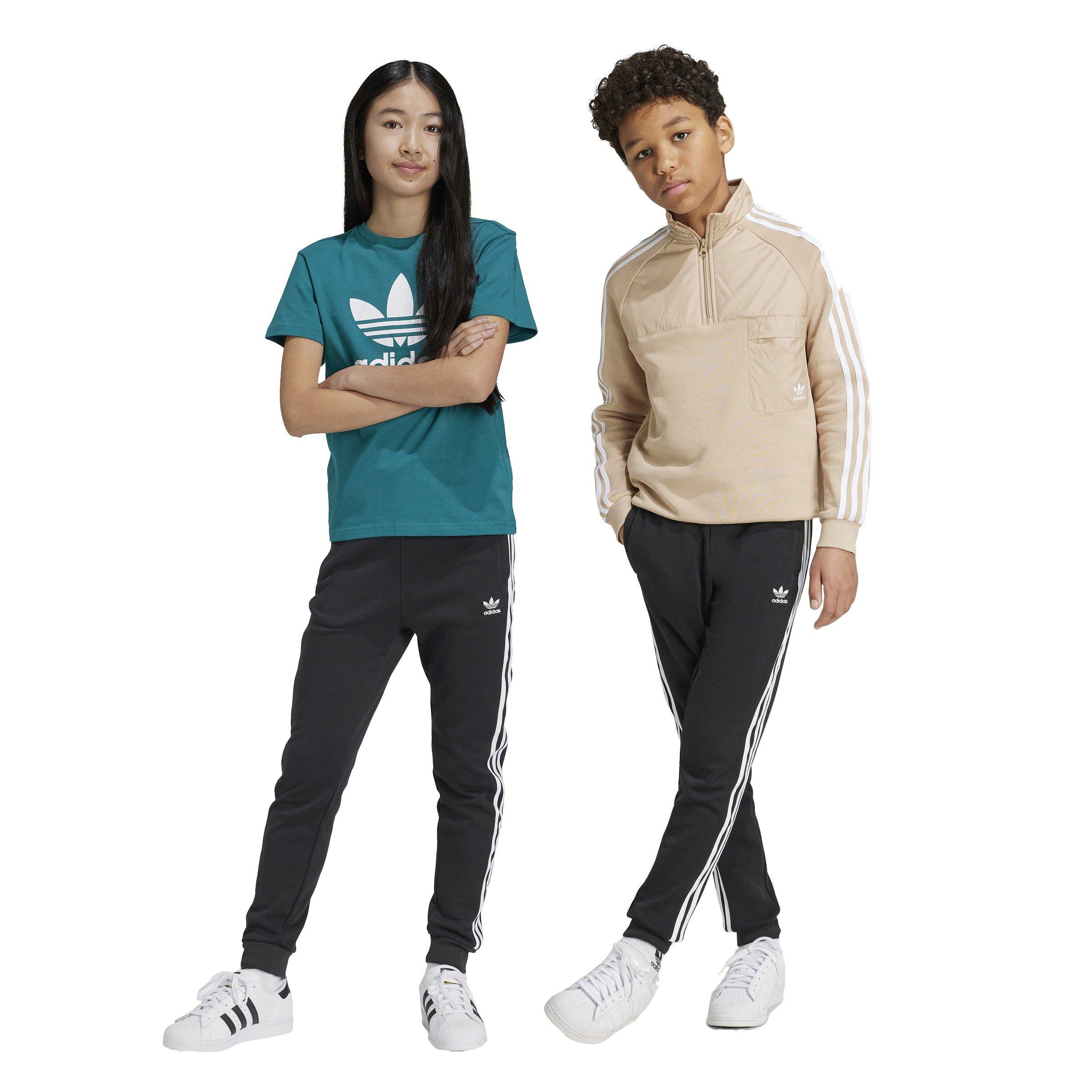 adidas Originals Trefoil Big Kids' Black Joggers