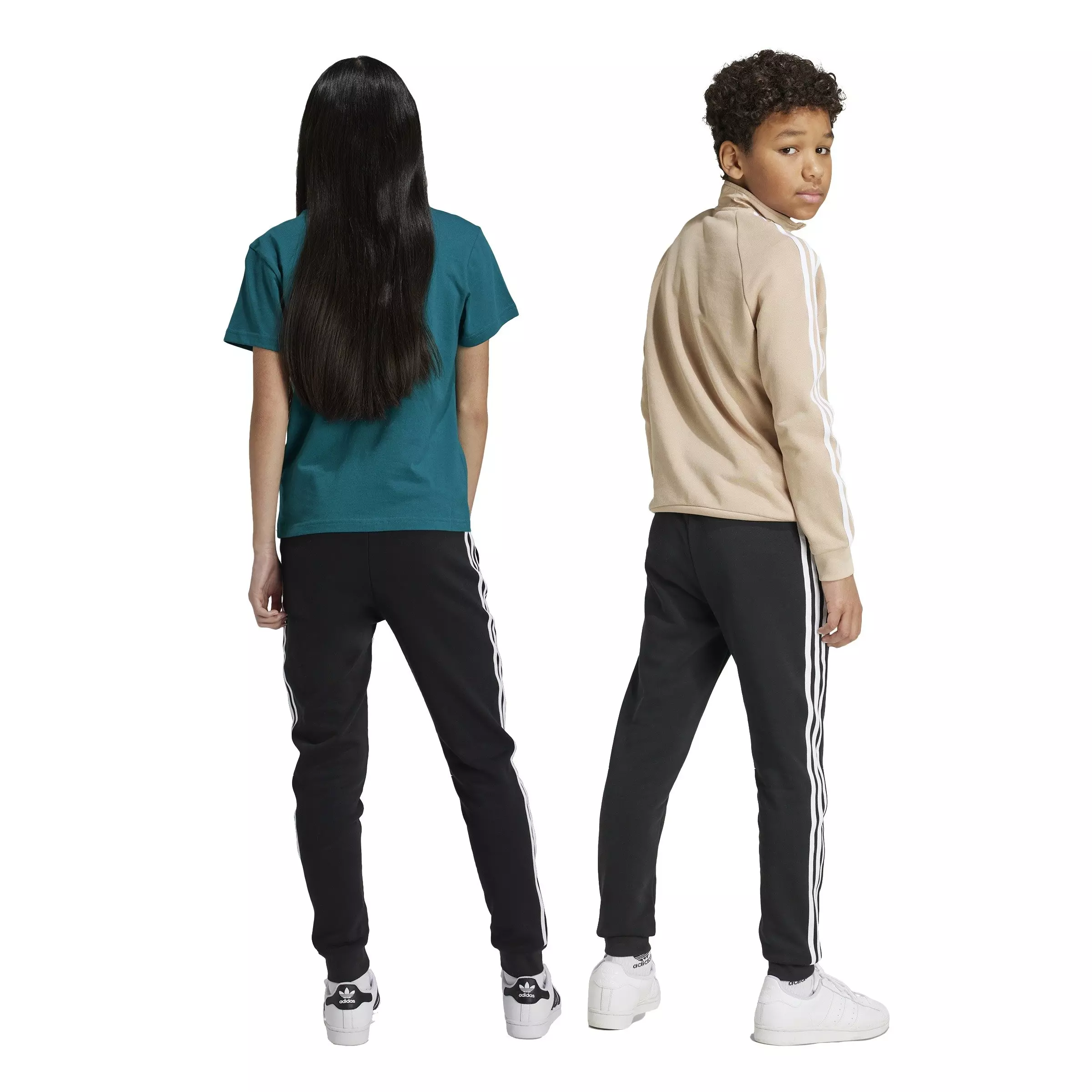 adidas Originals Big Kids Trefoil Joggers - Black - BLACK