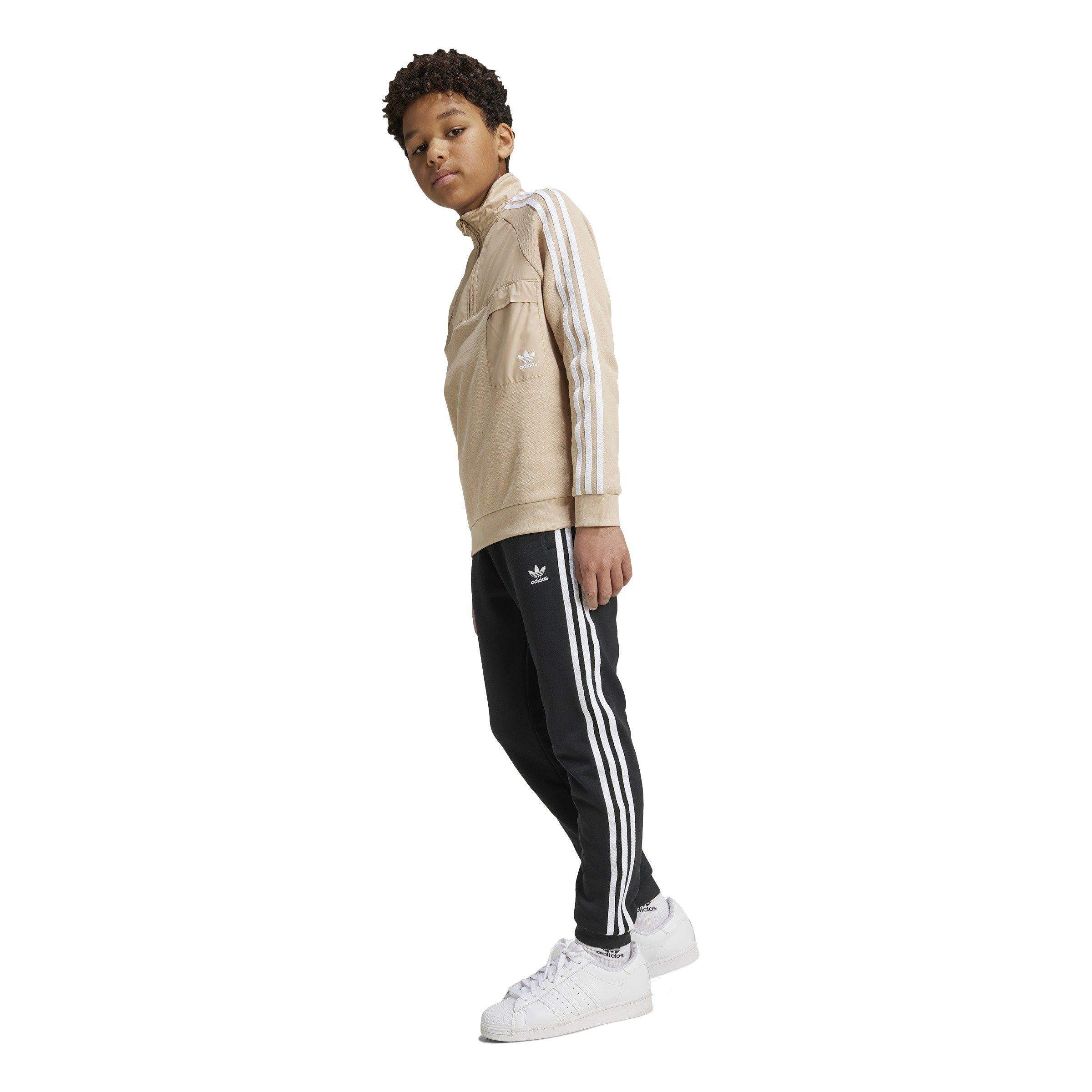 adidas Originals Trefoil Big Kids' Black Joggers