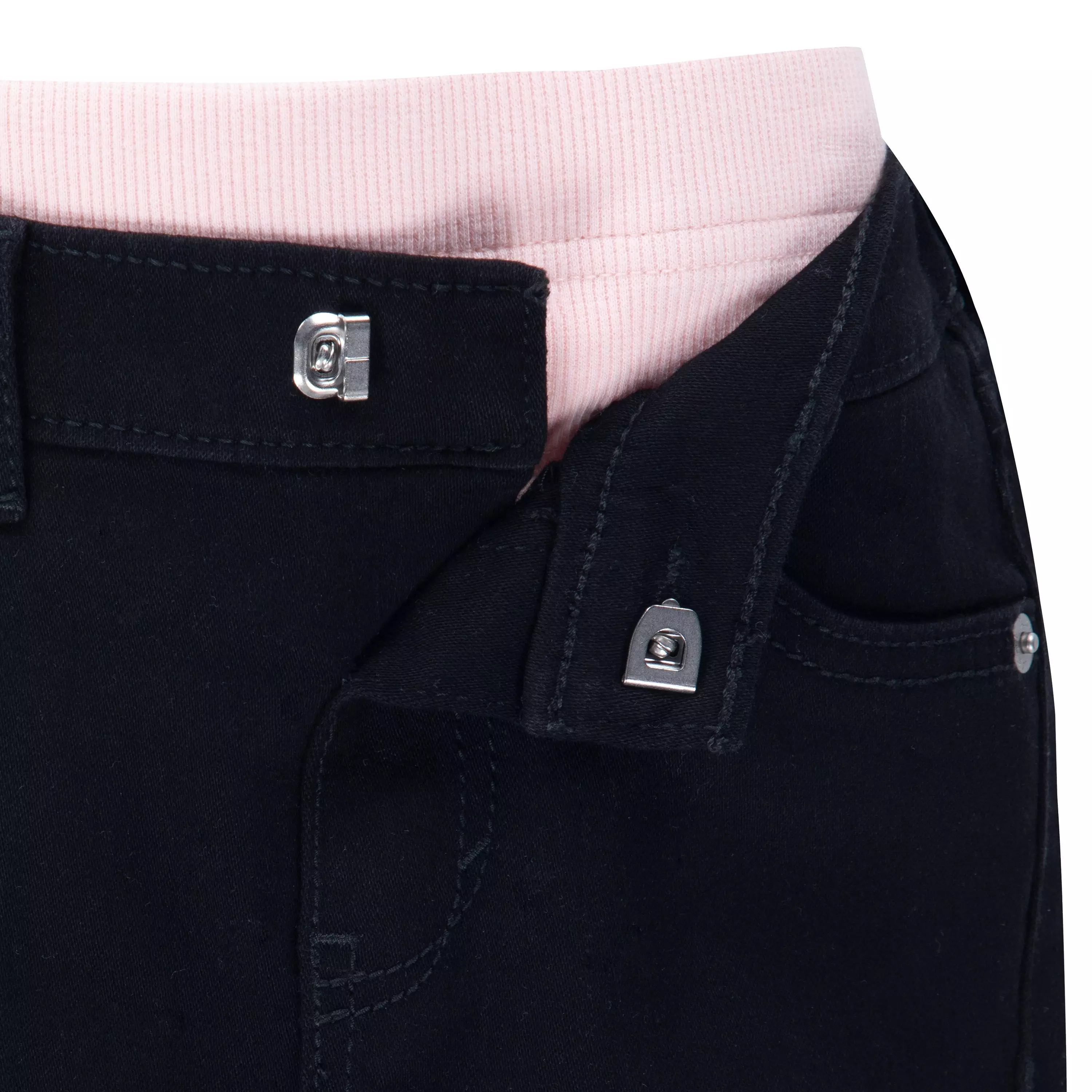 Levi's Brandi Skinny Black Wash Toddler Girls' Black Denim Jeans - BLACK
