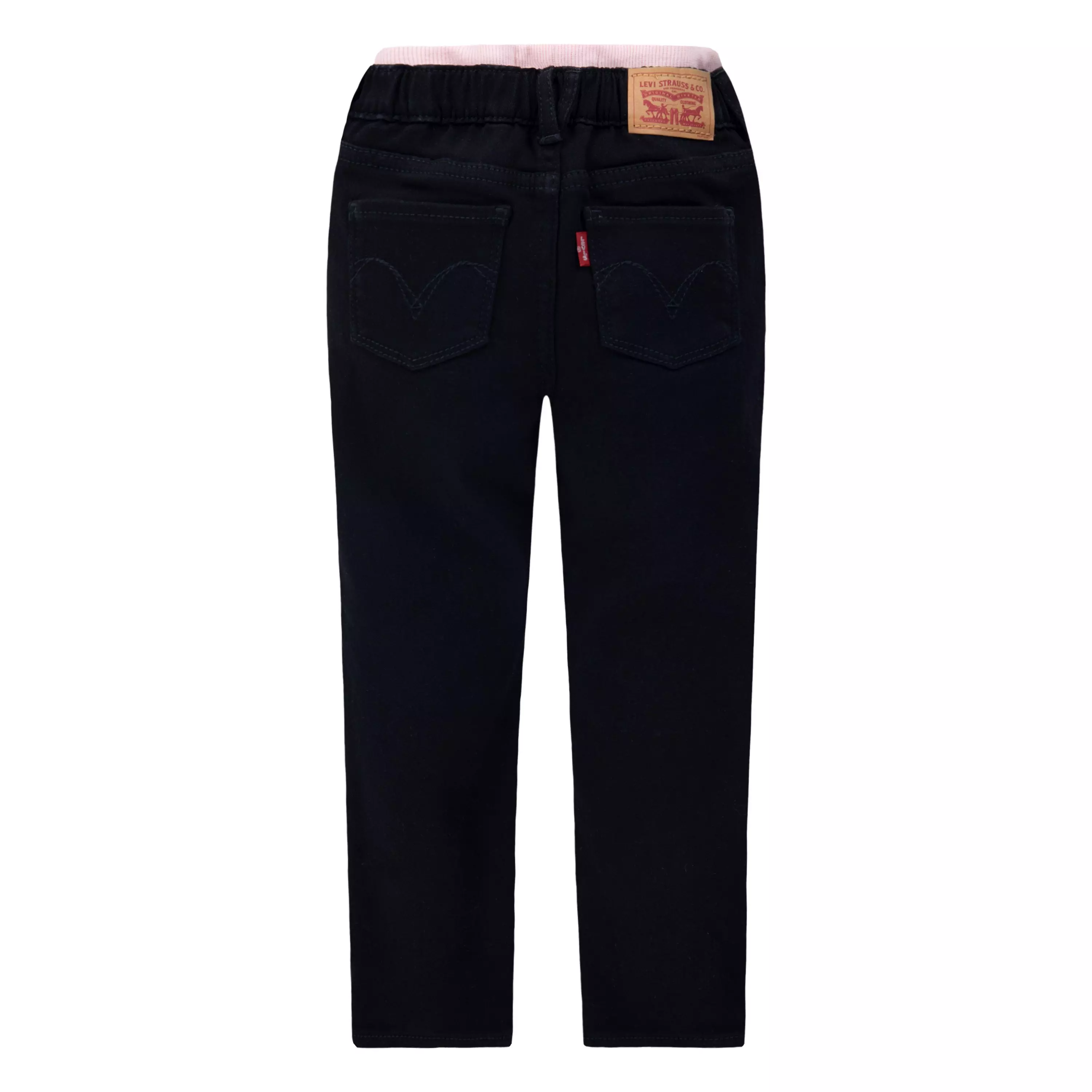 Levi's Brandi Skinny Black Wash Toddler Girls' Black Denim Jeans - BLACK