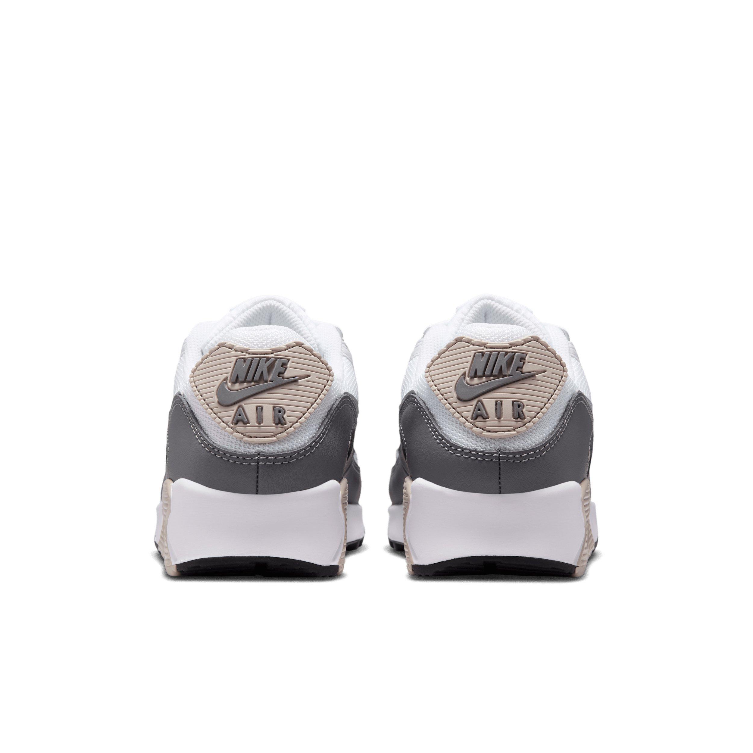 Nike Air Max 90 "Cream II/Pencil Point/Off White/Wolf Grey" Women's Shoe - CREAM/PENCIL/OFF WHITE/GREY Thumbnail View 5