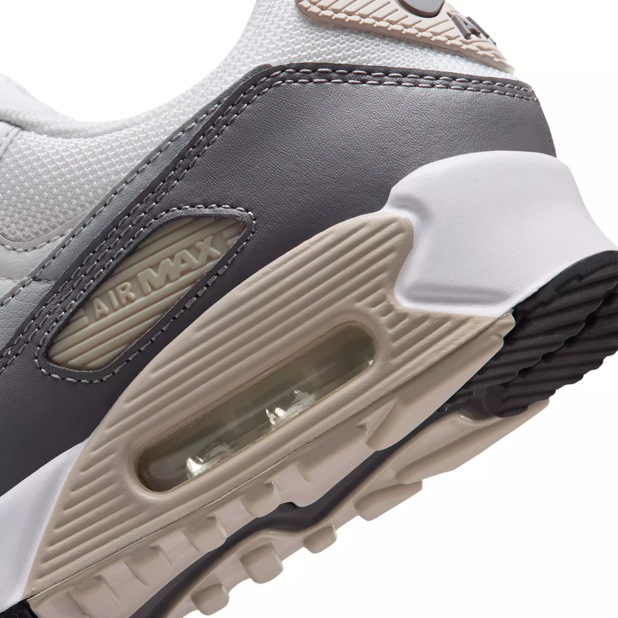 Nike Air Max 90 "Cream II/Pencil Point/Off White/Wolf Grey" Women's Shoe - CREAM/PENCIL/OFF WHITE/GREY