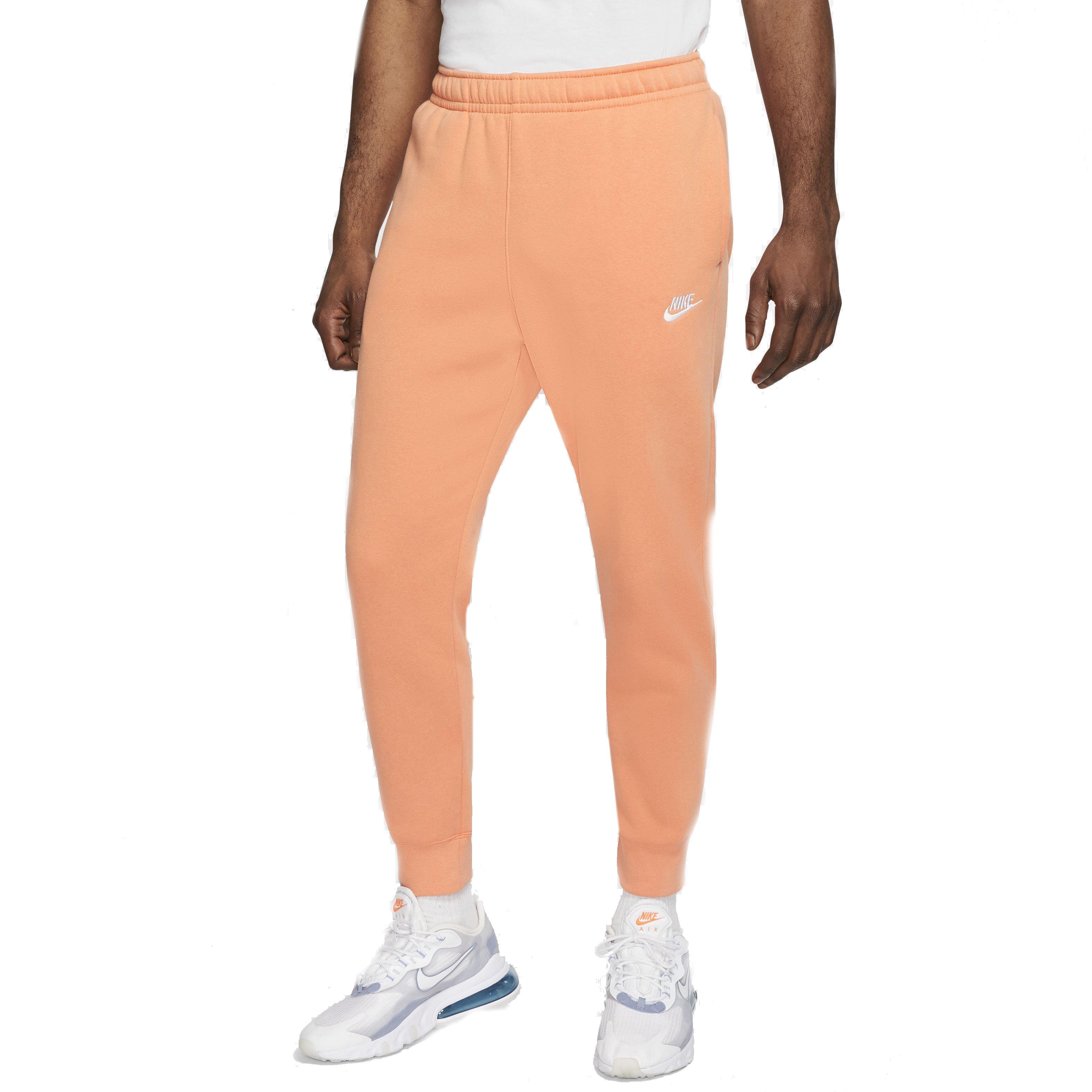 Nike Men's Sportswear Club Fleece Jogger - ORANGE Thumbnail View 1