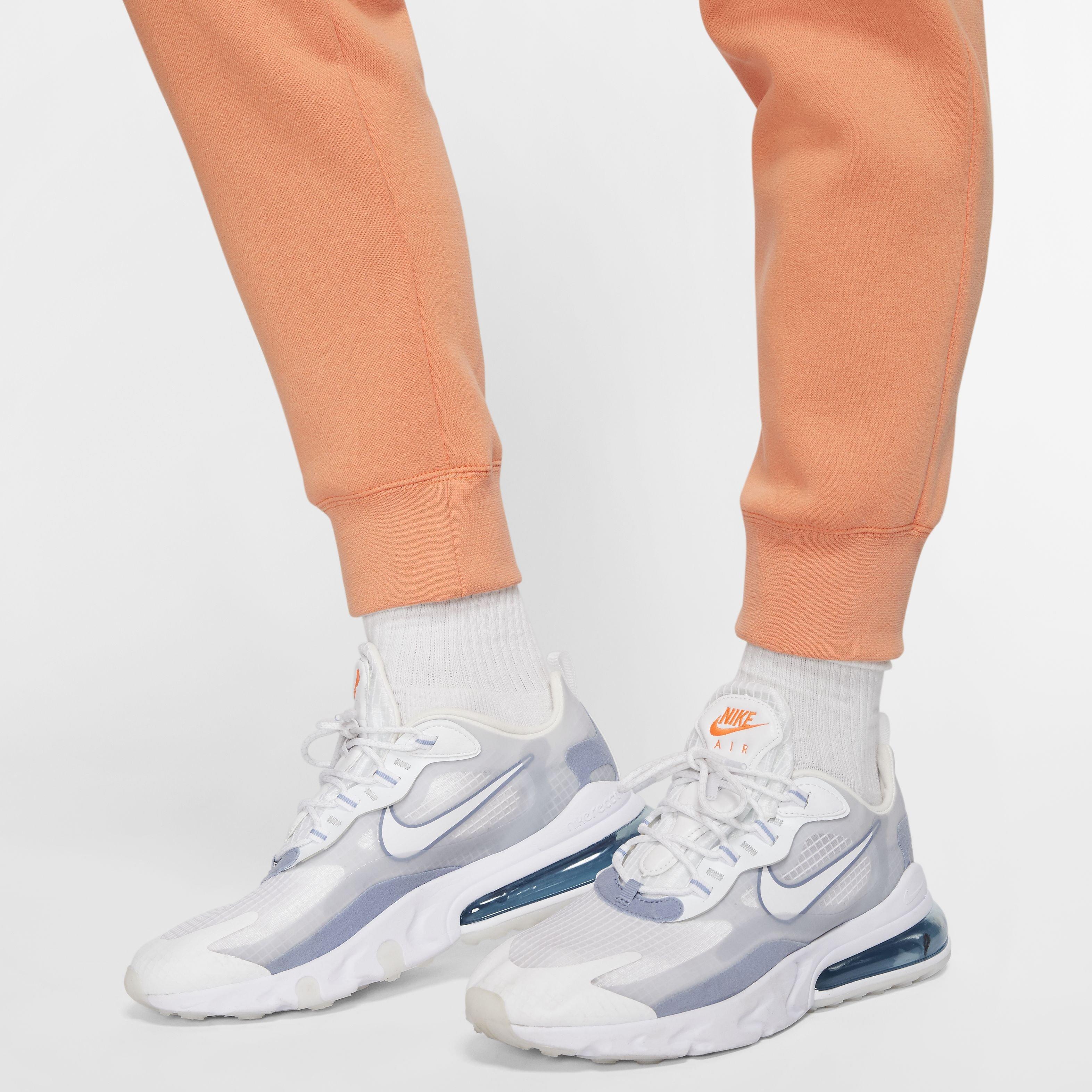 Nike Men's Sportswear Club Fleece Jogger - ORANGE Thumbnail View 3