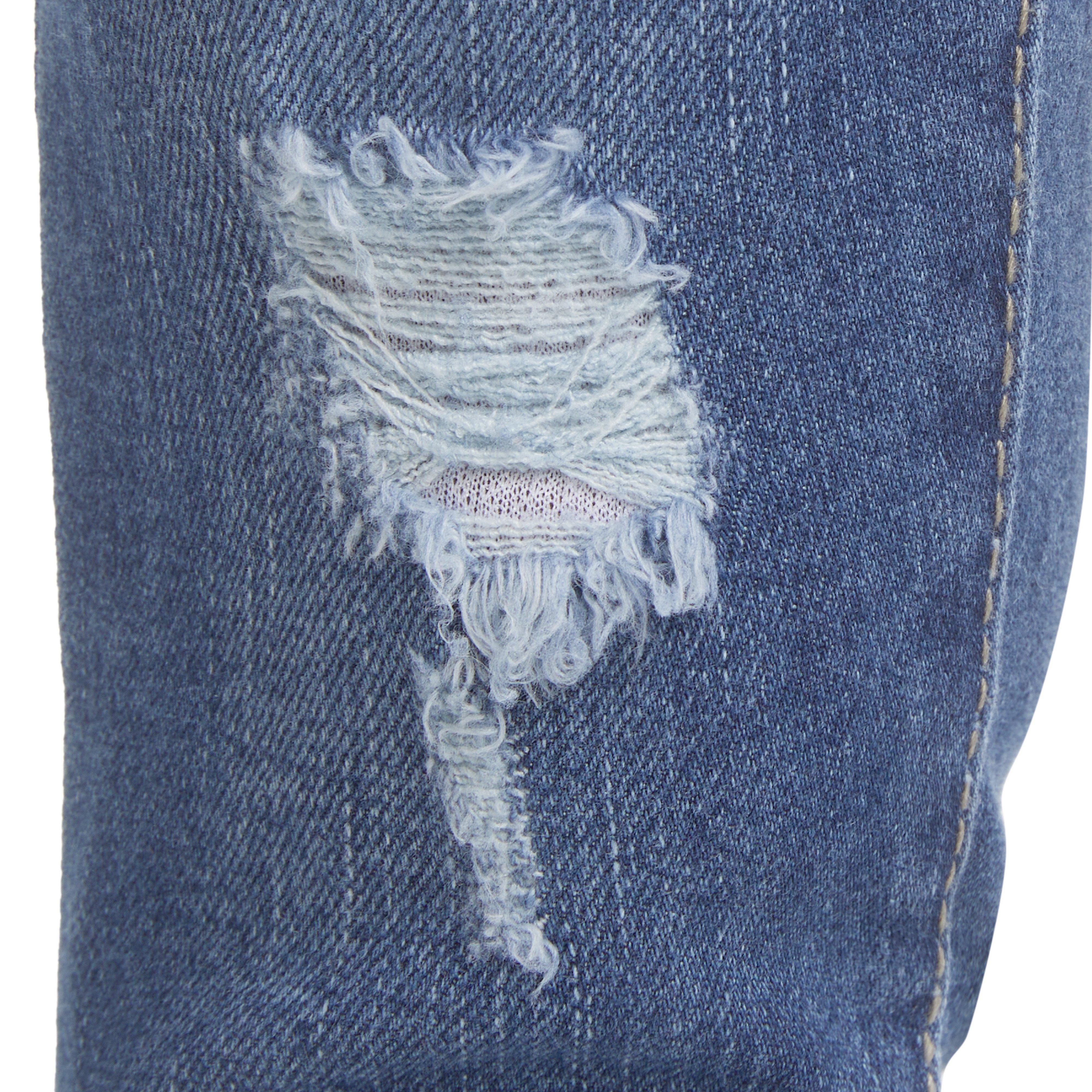 Levi's 720 High Rise Super Skinny Med Wash Toddler Girls' Hometown Blue Denim Jeans - HOMETOWN BLUE Thumbnail View 6