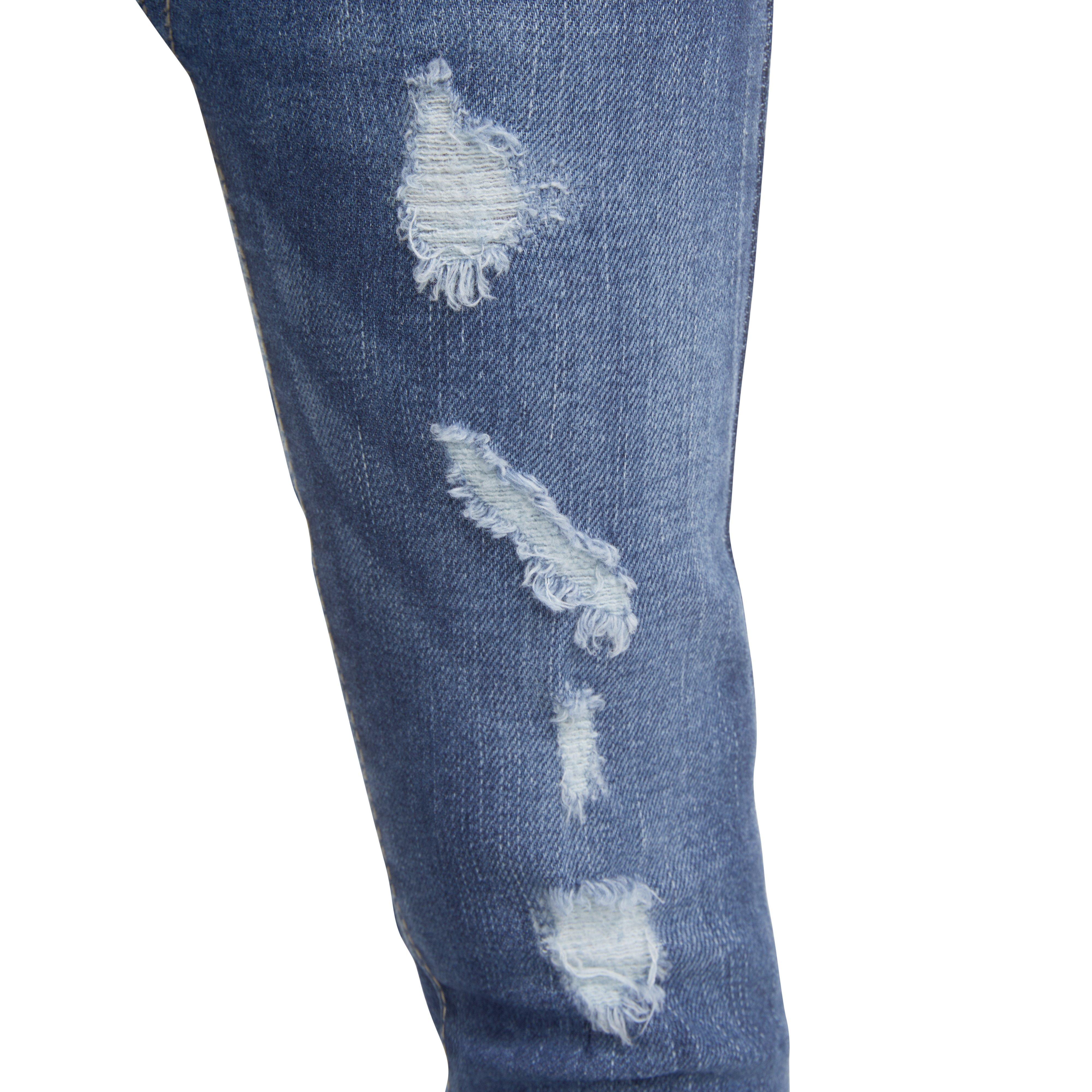 Levi's 720 High Rise Super Skinny Med Wash Toddler Girls' Hometown Denim Jeans - Blue - HOMETOWN BLUE Thumbnail View 7