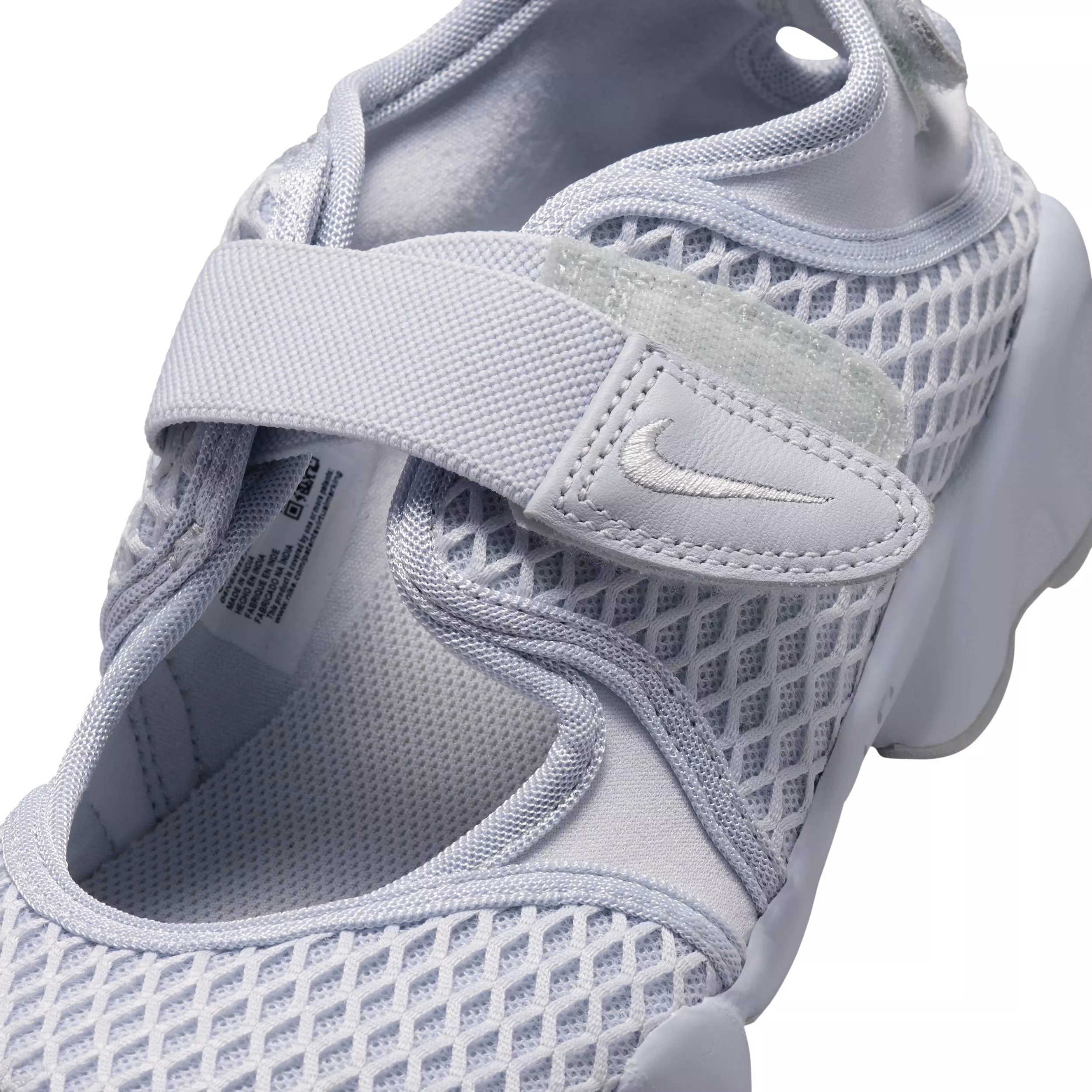 Nike Air Rift "Pure Platinum/Wolf Grey/Pure Platinum" Women's Shoe - PLATINUM/GREY/PLATINUM