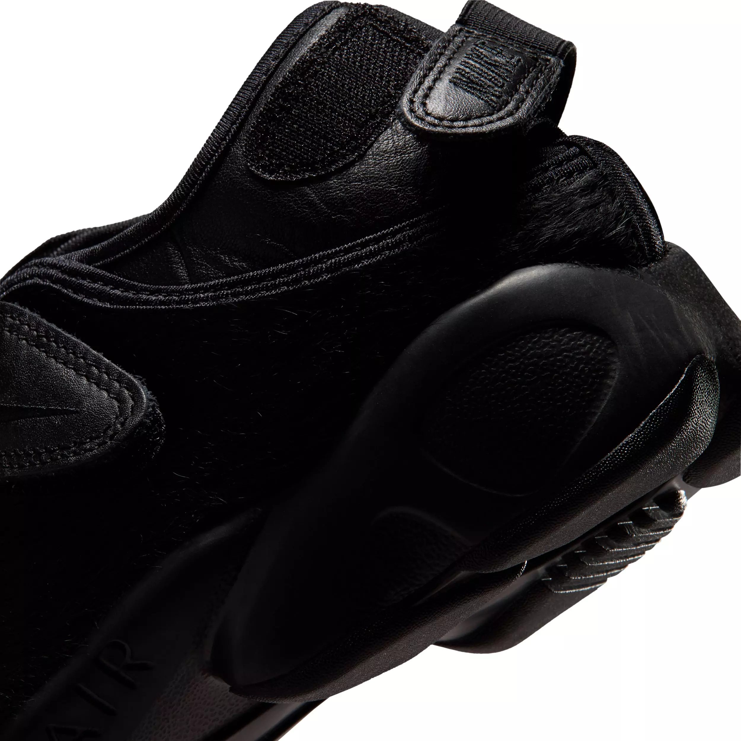Nike Air Rift "Pony Hair" Women's Shoe - BLACK/COOL GREY
