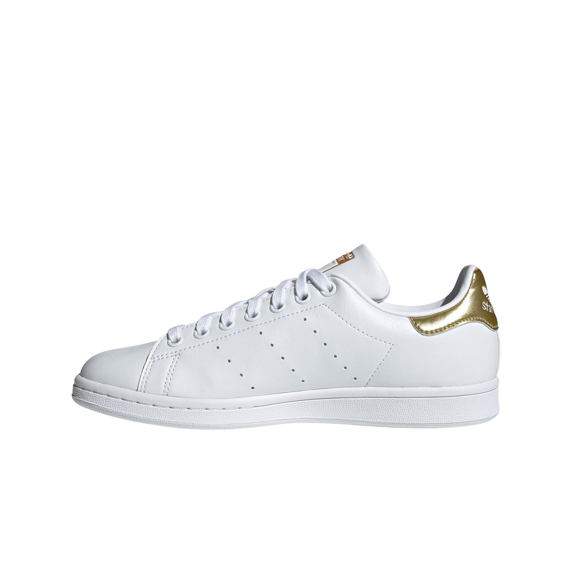 adidas Originals Stan Smith "White/Gold" Women's Shoe - WHITE/GOLD Thumbnail View 2