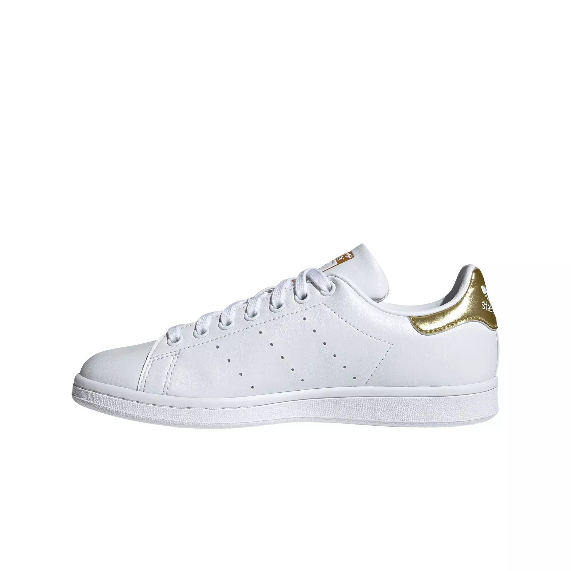 adidas Originals Stan Smith "White/Gold" Women's Shoe - WHITE/GOLD