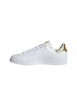 Adidas Originals W Stan Smith Black GOLD Khaki Off White Shoes BB5164 Women  5.5