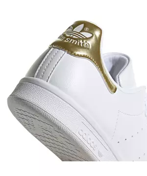 Diez años en caso club adidas Originals Stan Smith "White/Gold" Women's Shoe