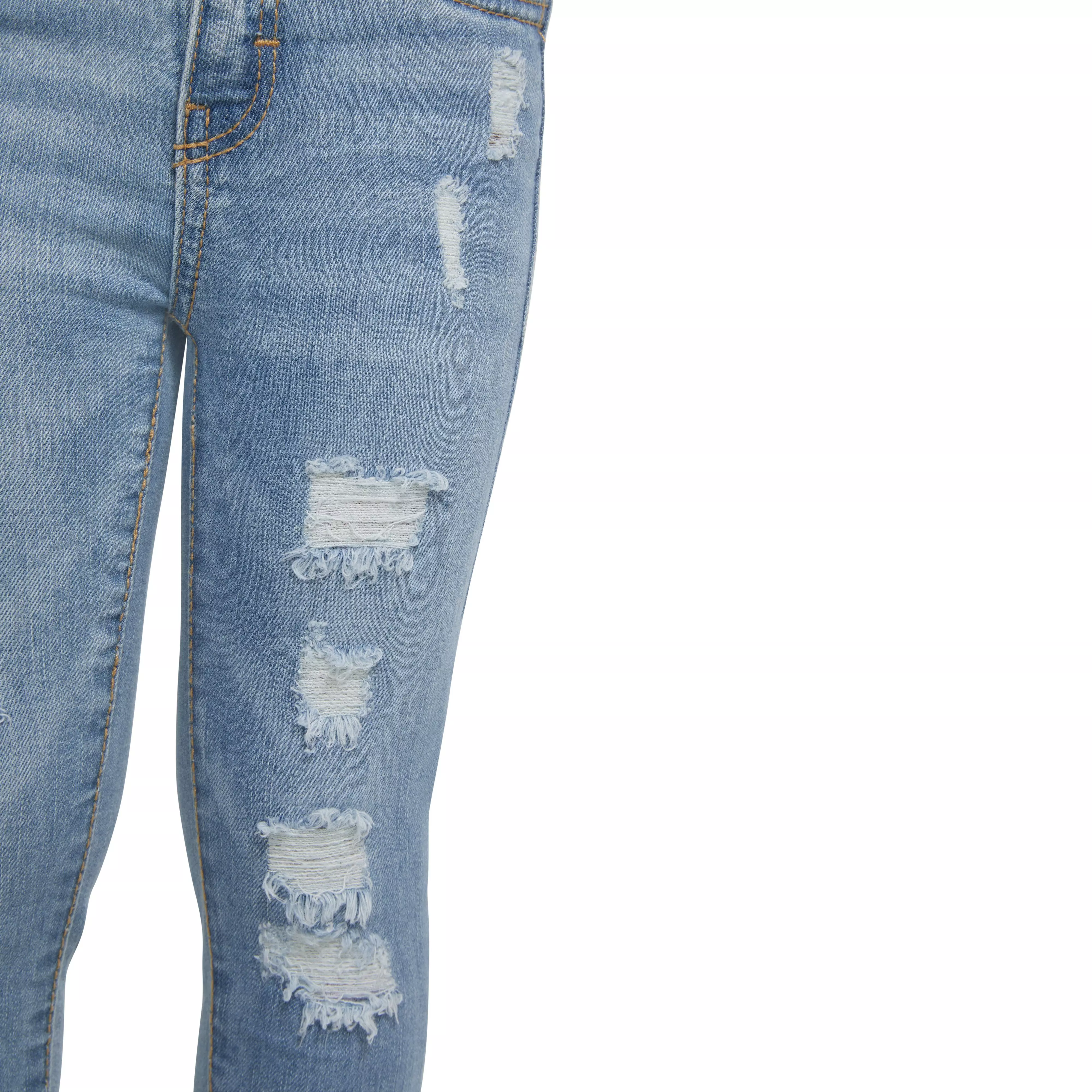 Levi's 720 High Rise Super Skinny Lt Wash Toddler Girls' Blue Denim Jeans - BLUE