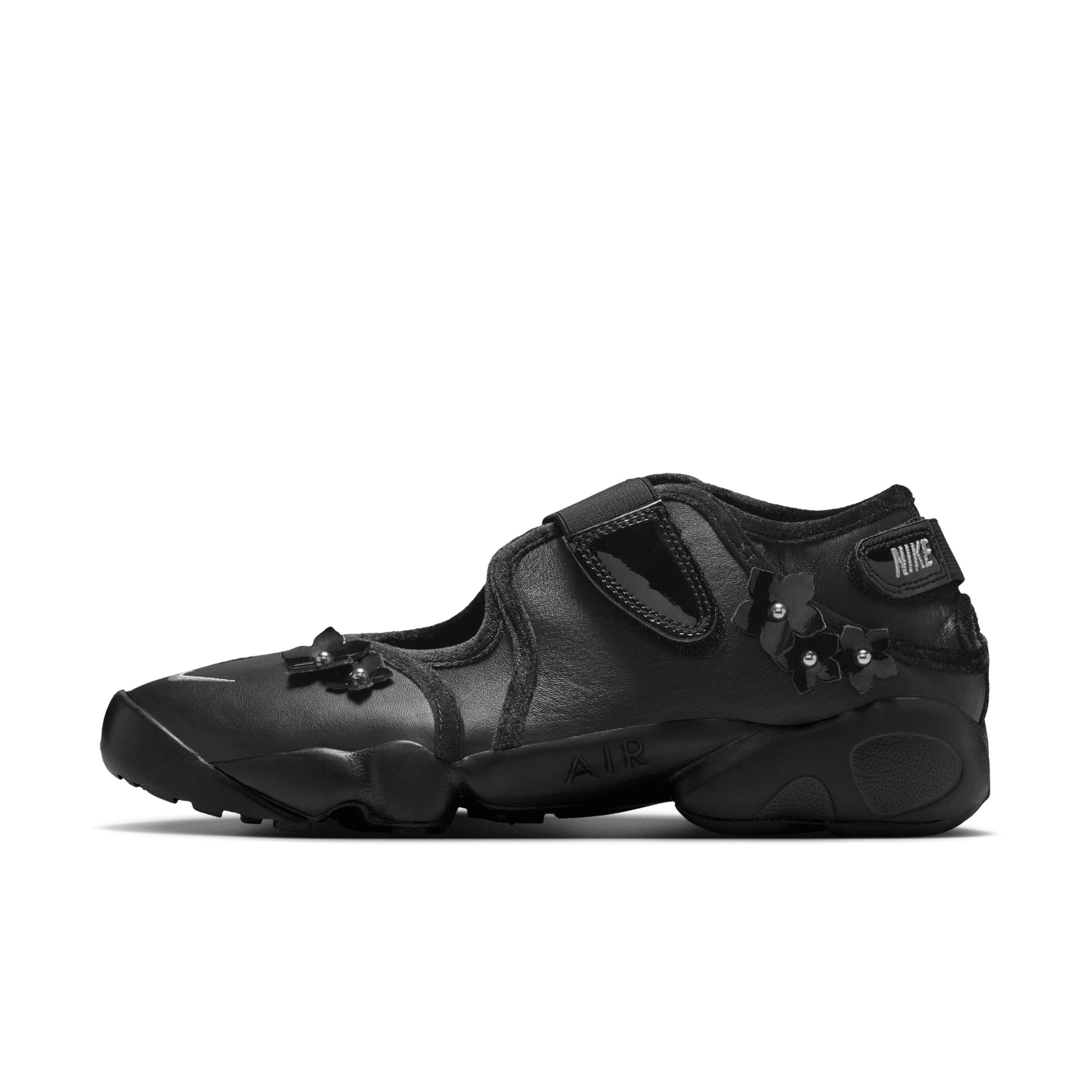 Nike Air Rift "Black/Wolf Grey/Metallic Silver" Women's Shoe - BLACK/GREY/SILVER