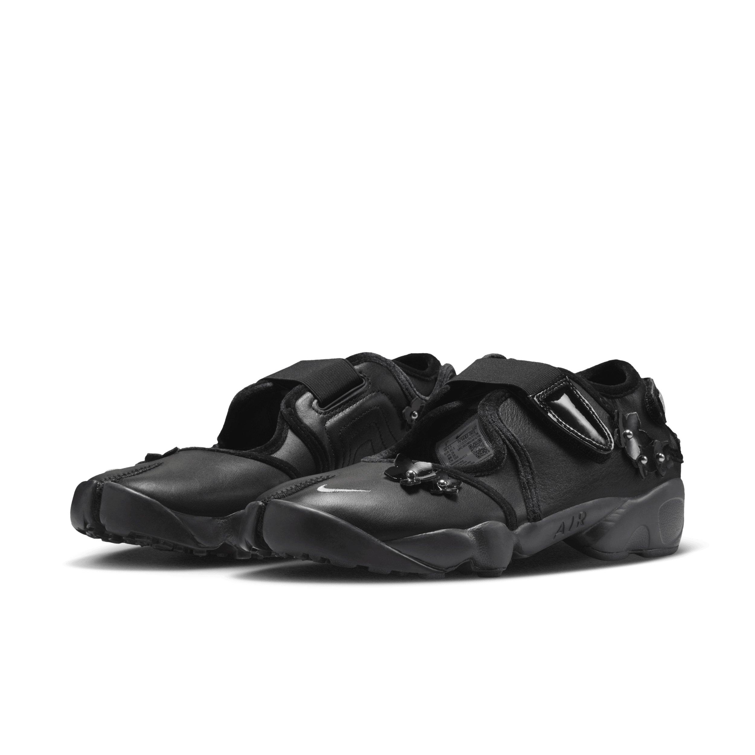 Nike Air Rift "Black/Wolf Grey/Metallic Silver" Women's Shoe - BLACK/GREY/SILVER