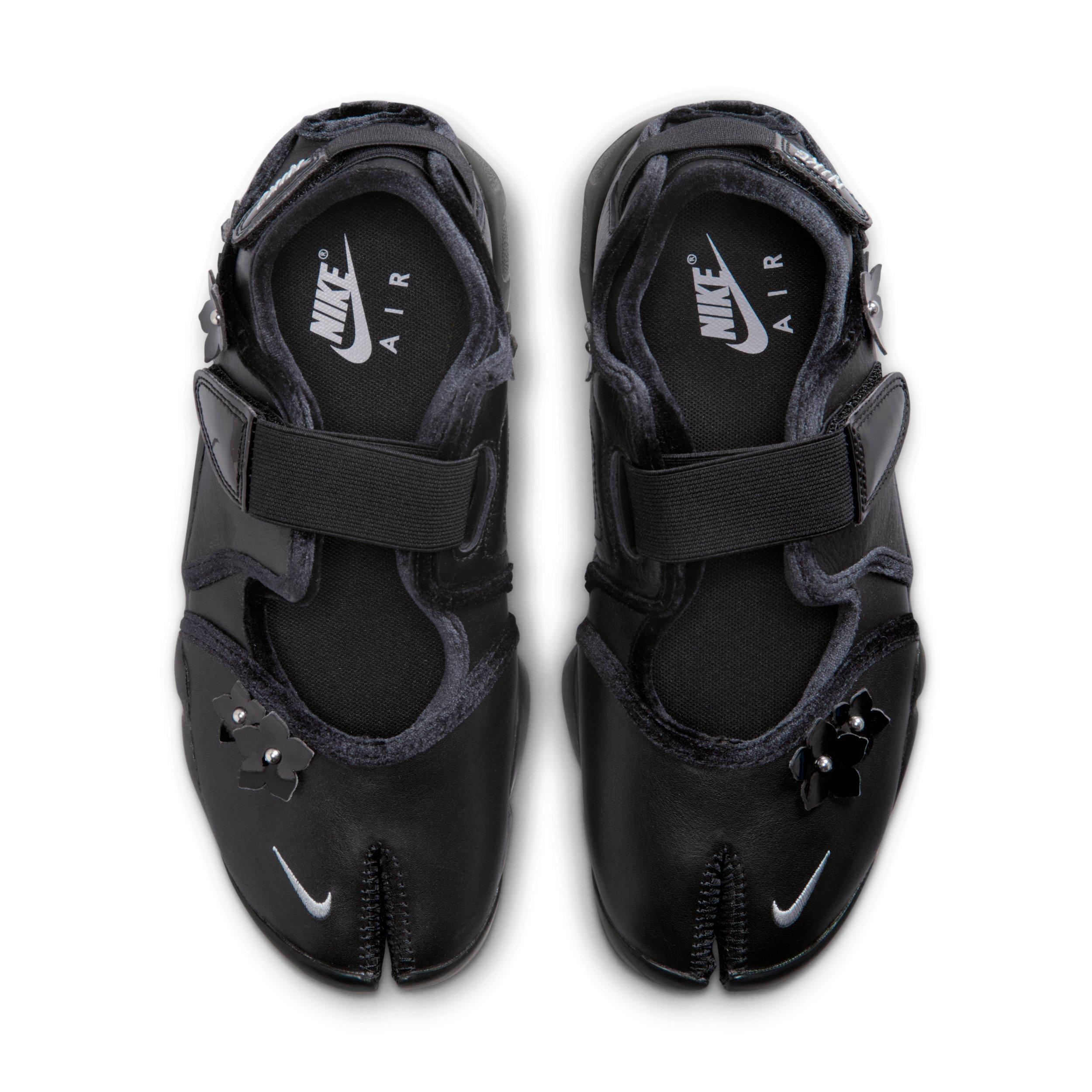 Nike Air Rift "Black/Wolf Grey/Metallic Silver" Women's Shoe - BLACK/GREY/SILVER