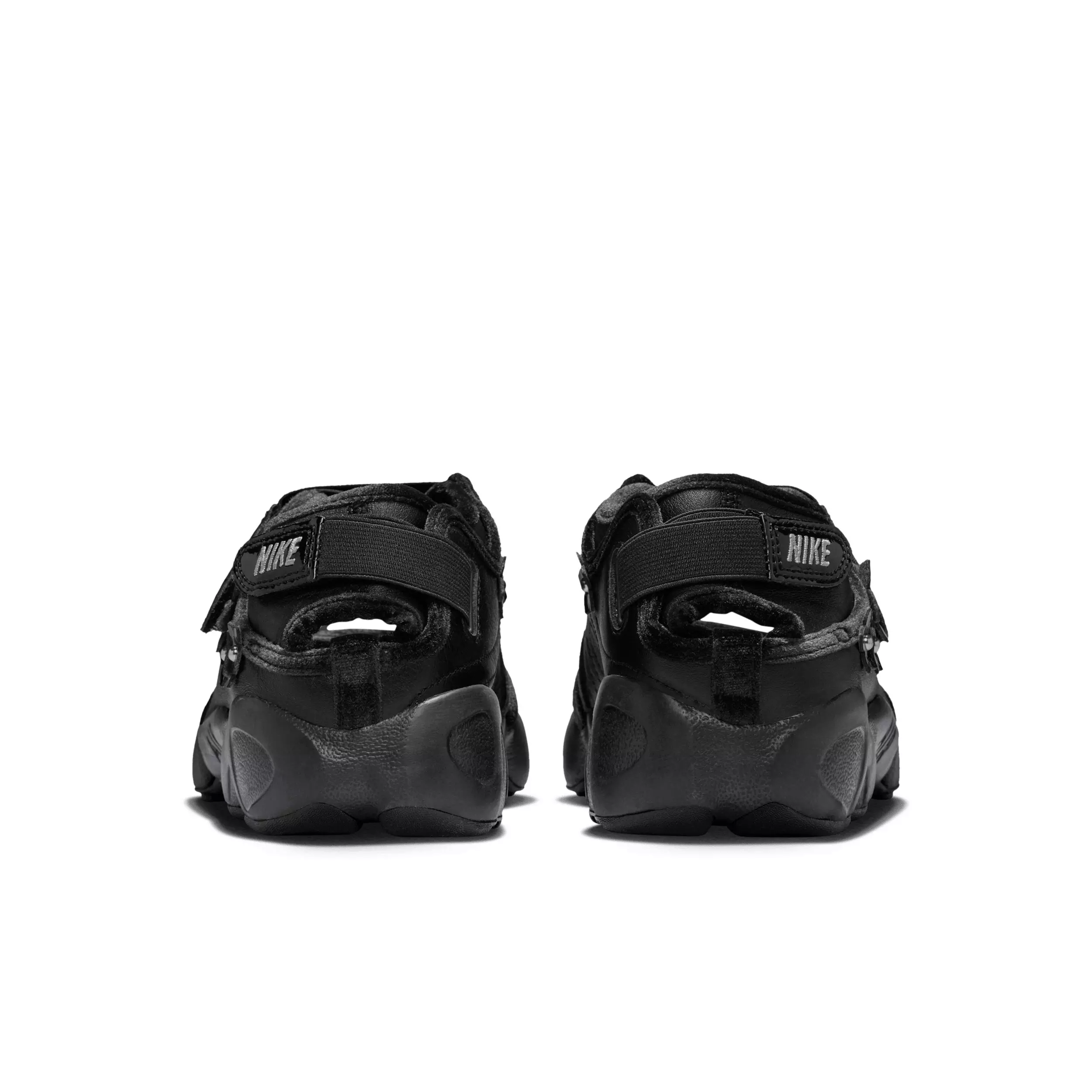 Nike Air Rift "Black/Wolf Grey/Metallic Silver" Women's Shoe - BLACK/GREY/SILVER