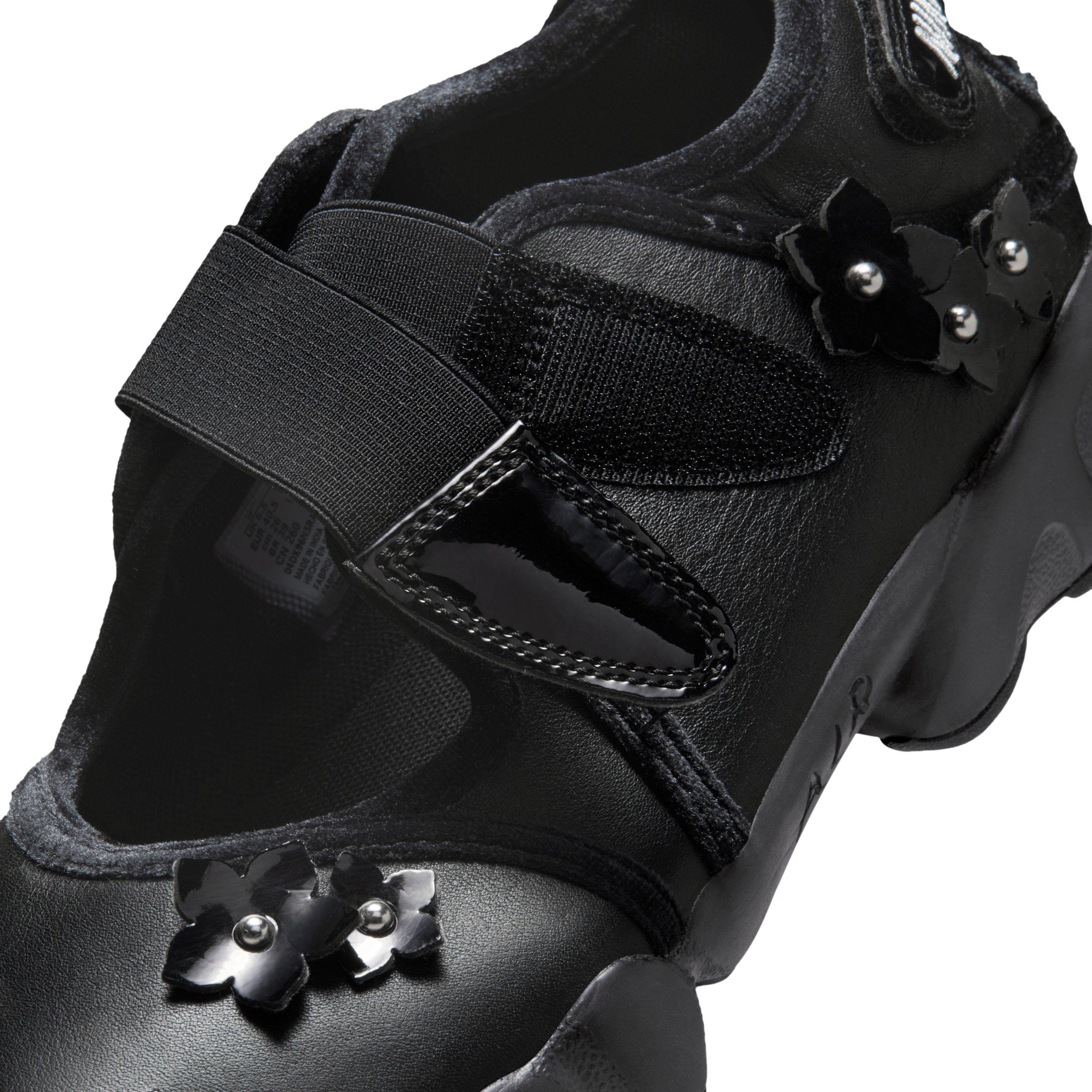 Nike Air Rift "Black/Wolf Grey/Metallic Silver" Women's Shoe - BLACK/GREY/SILVER