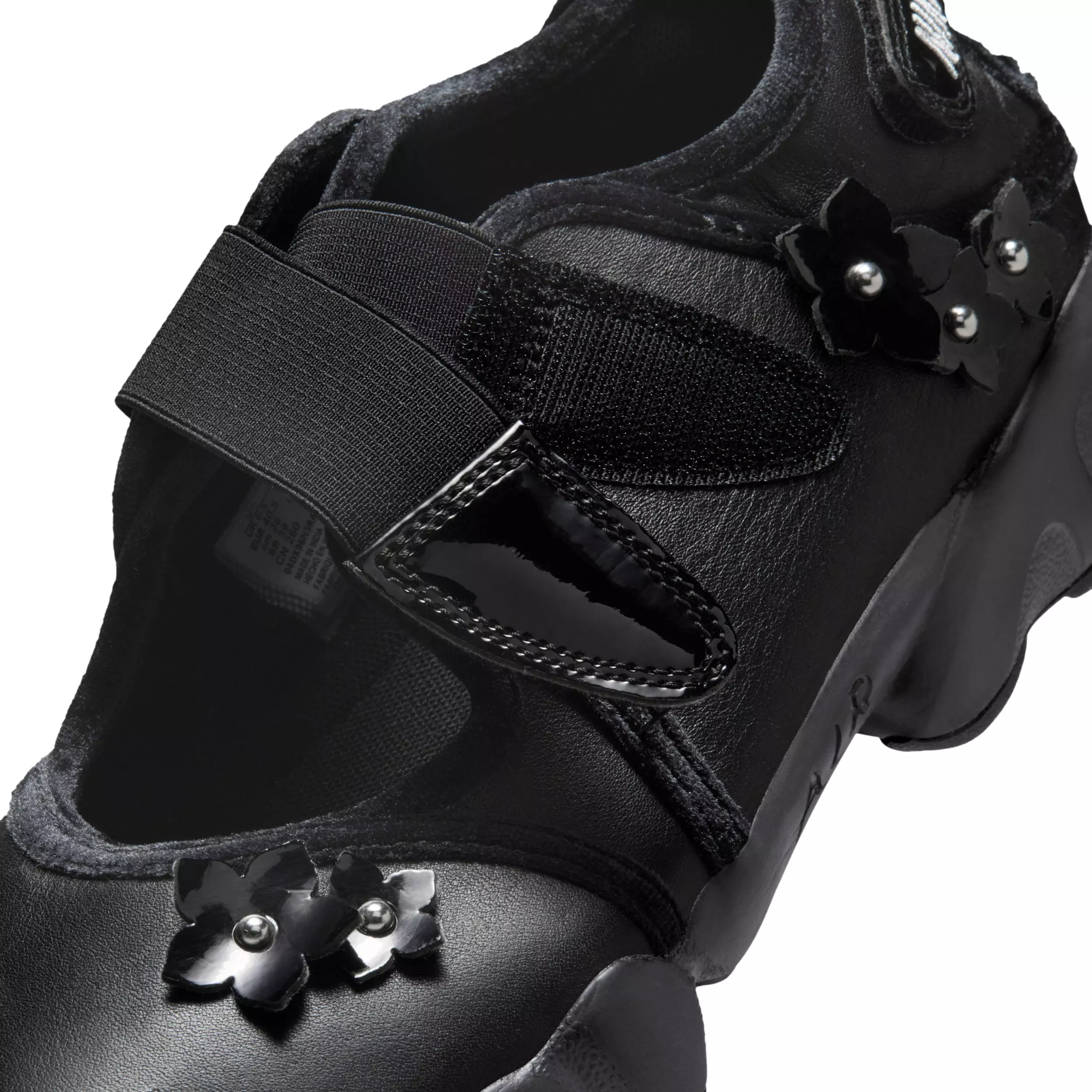 Nike Air Rift "Black/Wolf Grey/Metallic Silver" Women's Shoe - BLACK/GREY/SILVER