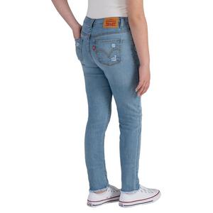 Levi's 720 High Rise Super Skinny Lt Wash Big Girls' Blue Denim Jeans