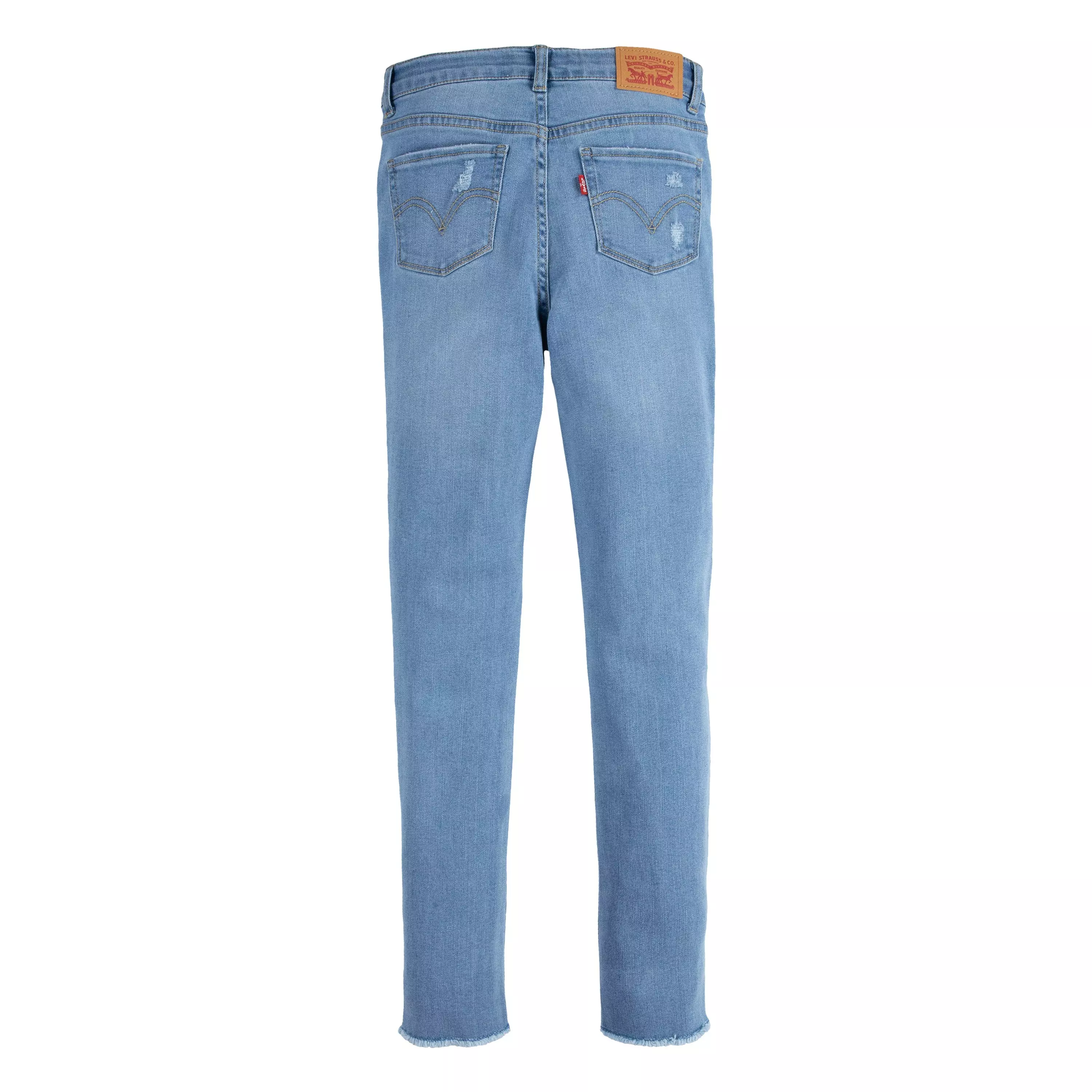 Levi's 720 High Rise Super Skinny Lt Wash Big Girls' Denim Jeans - Blue - BLUE