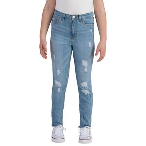 Levi's 720 High Rise Super Skinny Lt Wash Big Girls' Blue Denim Jeans