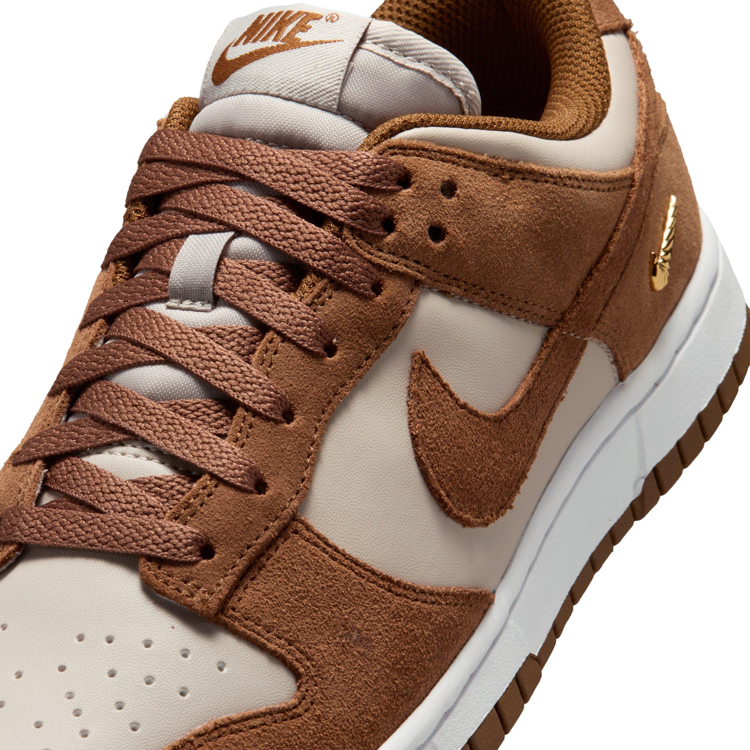 Nike Dunk Low "Light British Tan/Cream II/White/Light British Tan" Women's Shoe - LT TAN/CREAM/WHITE/LT TAN Thumbnail View 7