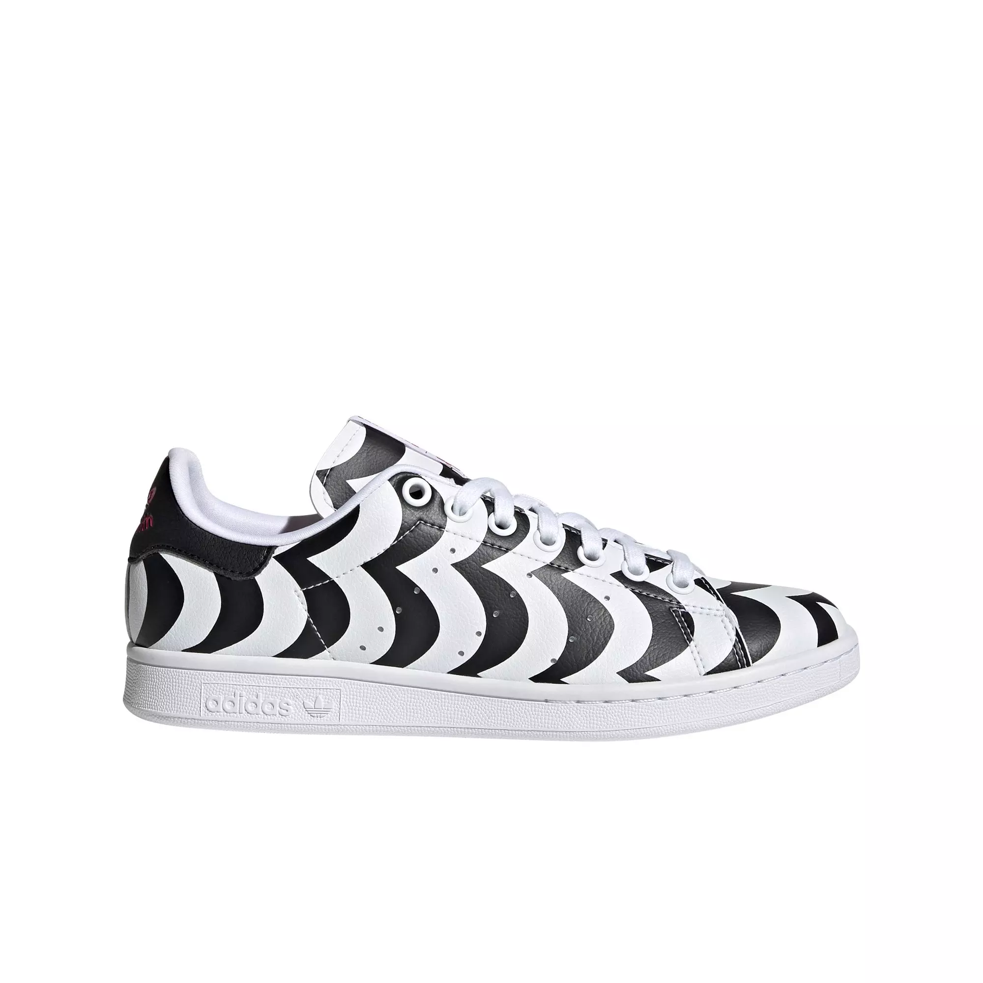 adidas Marimekko Stan Smith "White/Black/Pink" Shoe - BLACK/PINK