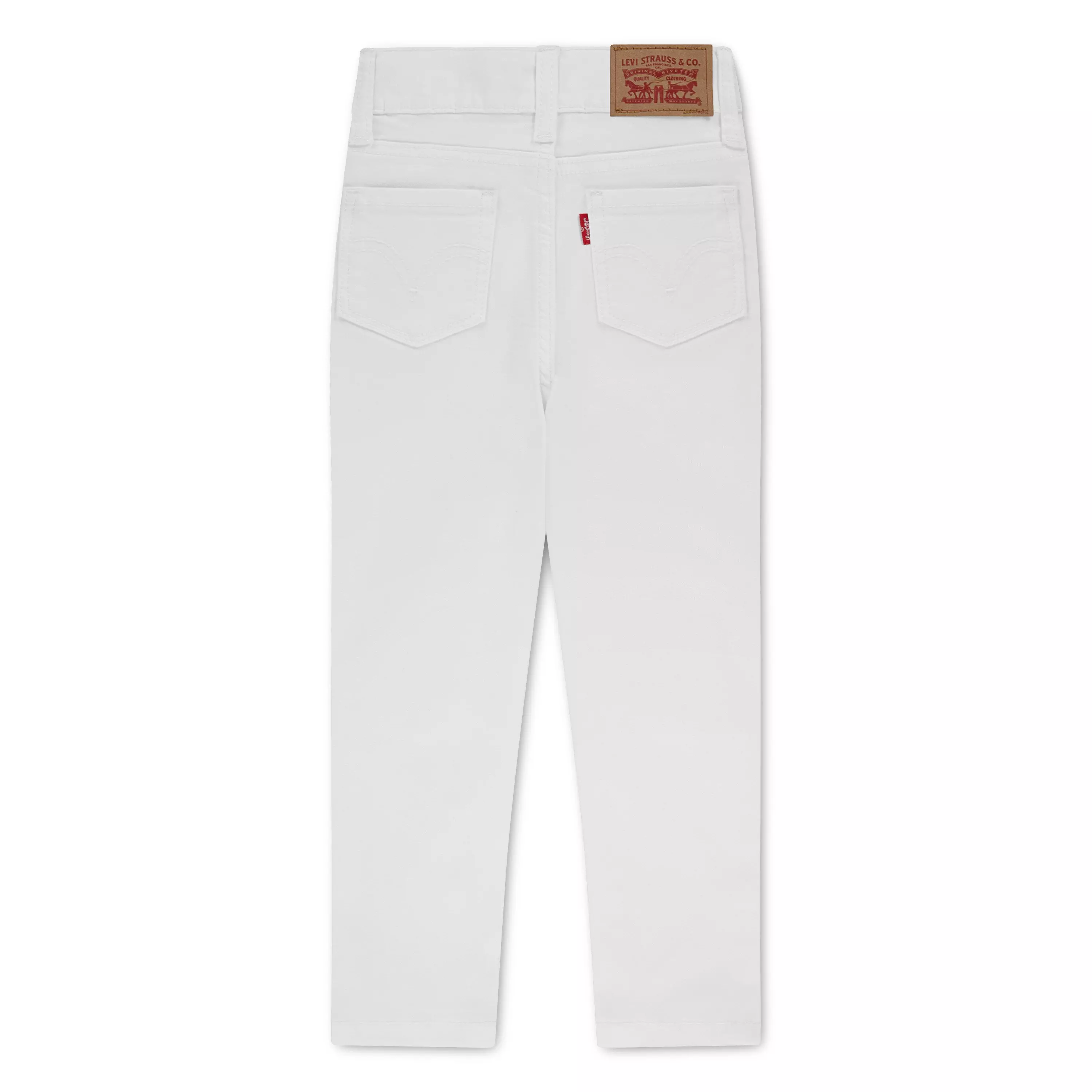 Levi's 720 High Rise Super Skinny White Wash Big Girls' Denim Jeans - White - WHITE
