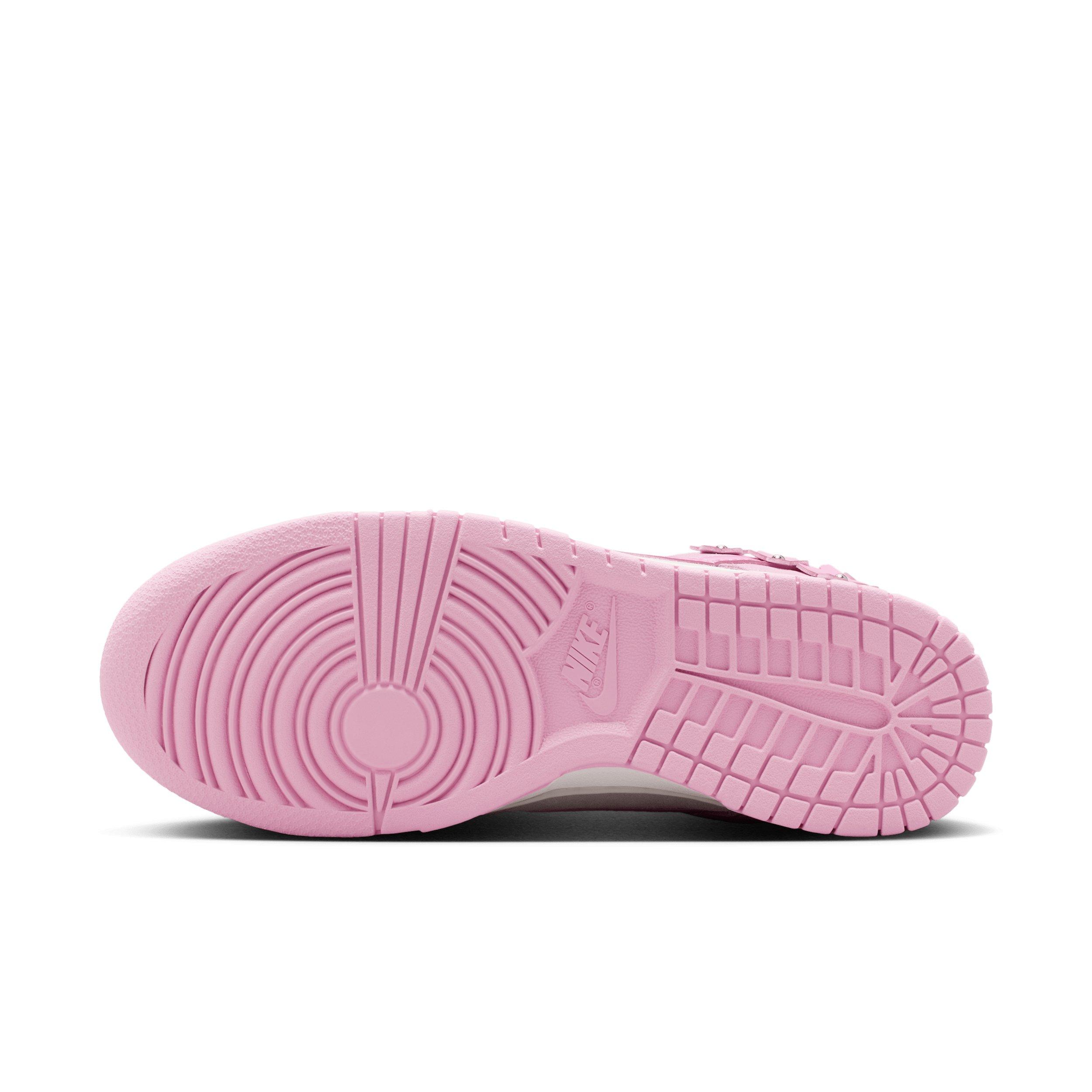 Nike Dunk Low SE Florette "Pink Foam/Sail/Pink Rise" Women's Shoe - PINK/SAIL/PINK Thumbnail View 6