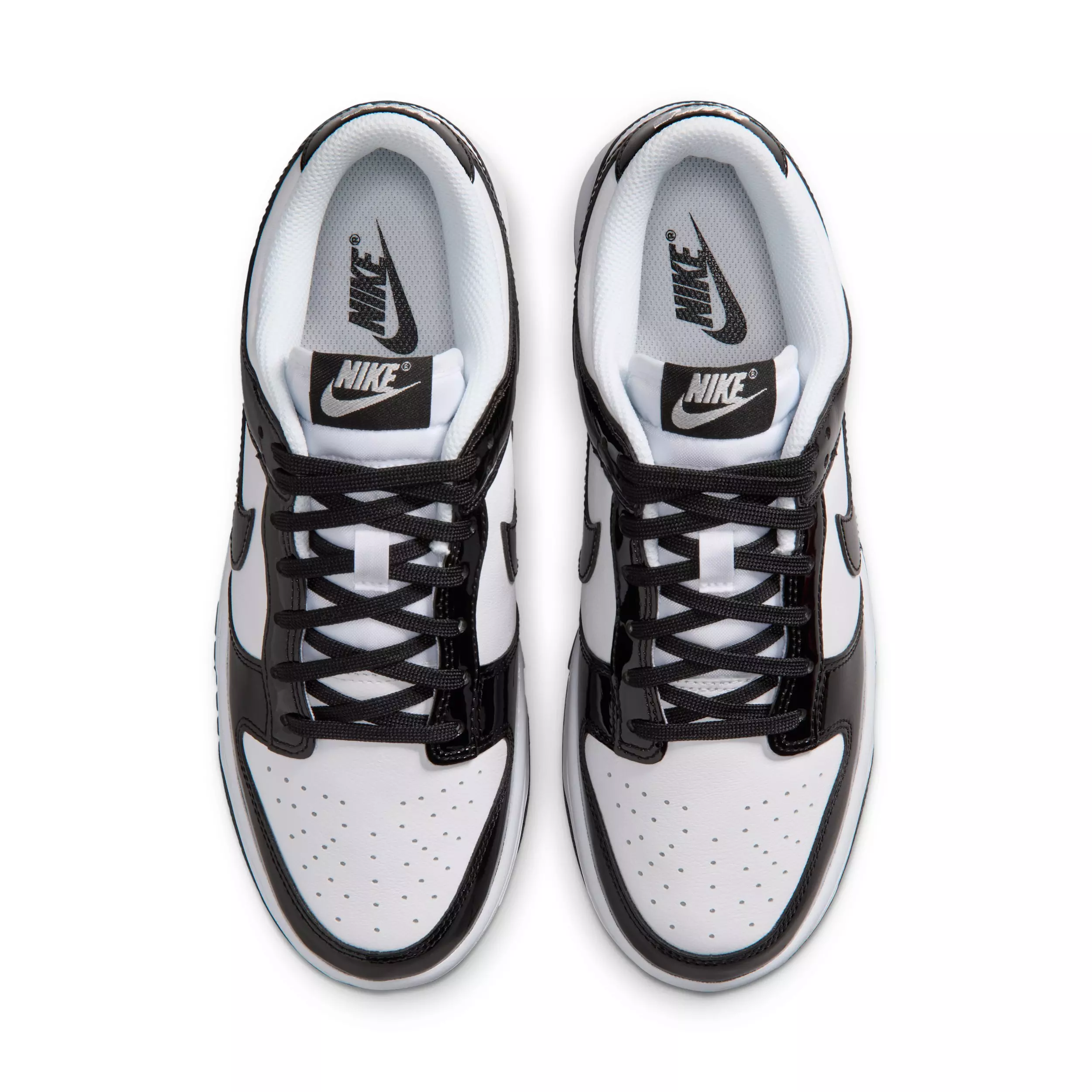 Nike Dunk Low SE "White/White/Metallic Silver/Black" Women's Shoe - WHITE/WHITE/SILVER/BLACK