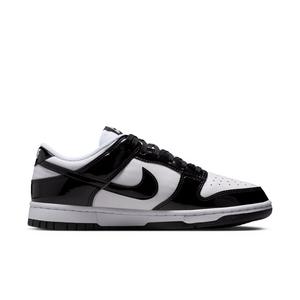 Nike Dunk Low SE "White/White/Metallic Silver/Black" Women's Shoe