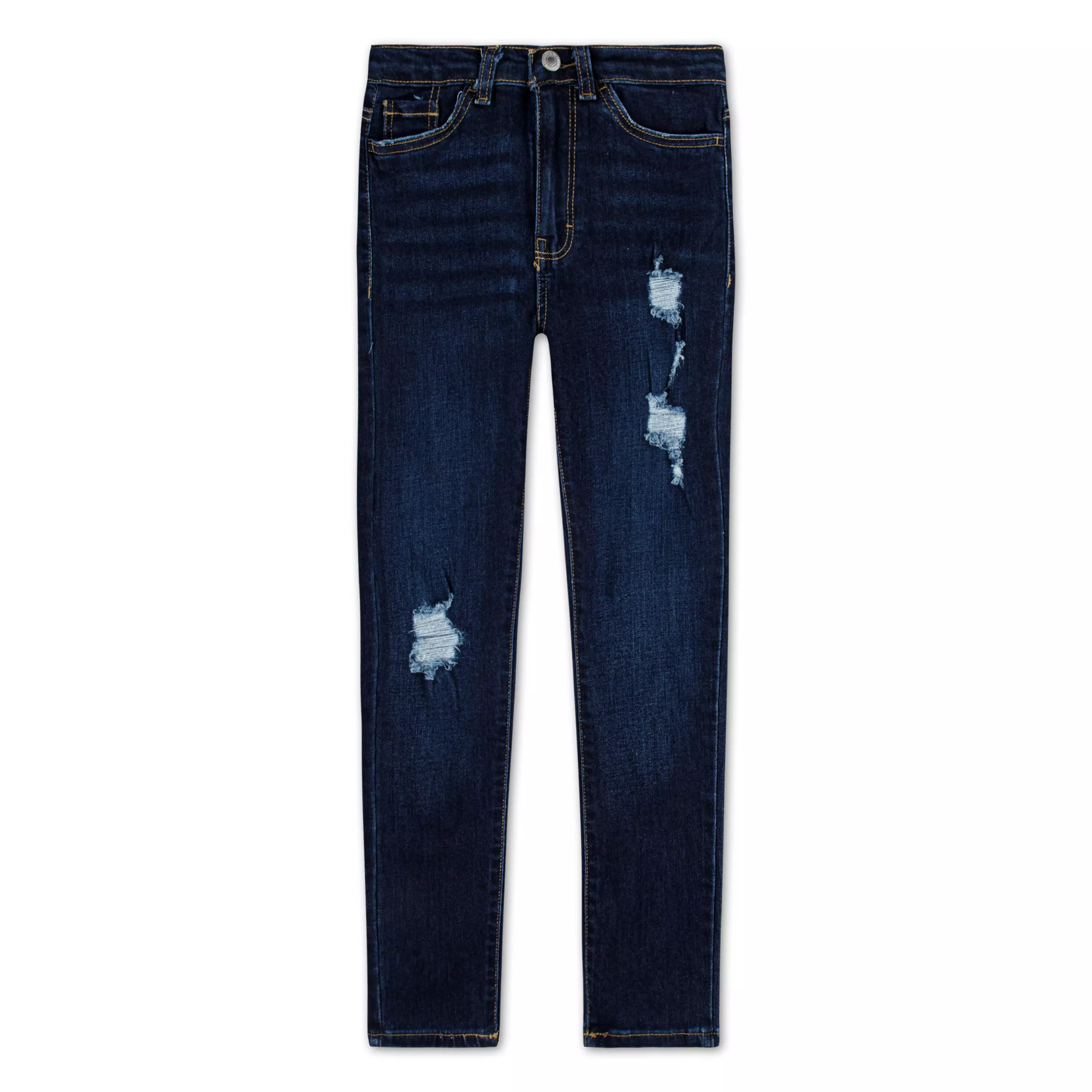 Levi's Big Girls' 720 High Rise Super Skinny Dk Wash Dk Blue Denim Jeans - DK BLUE