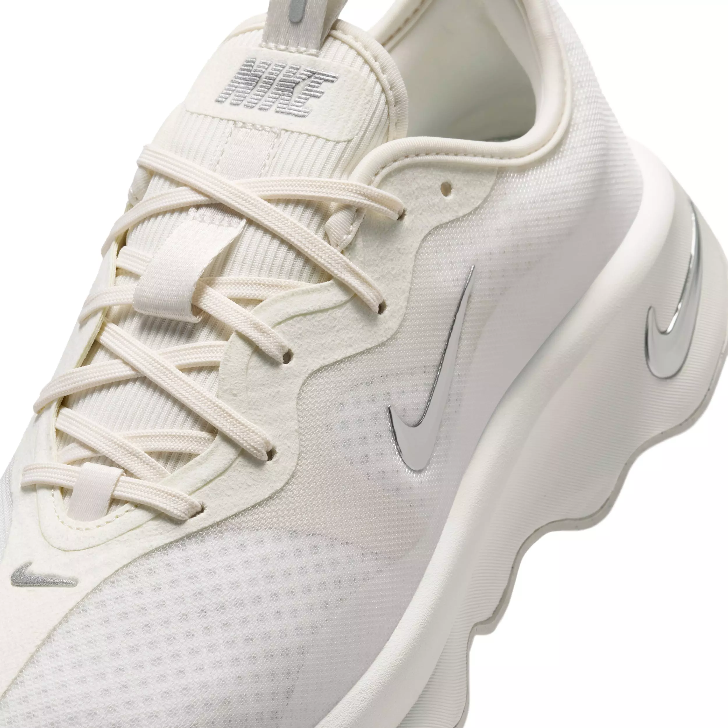 Nike Motiva 2 "Summit White/Phantom/Metallic Silver" Women's Walking Shoe - WHITE/PHANTOM/SILVER