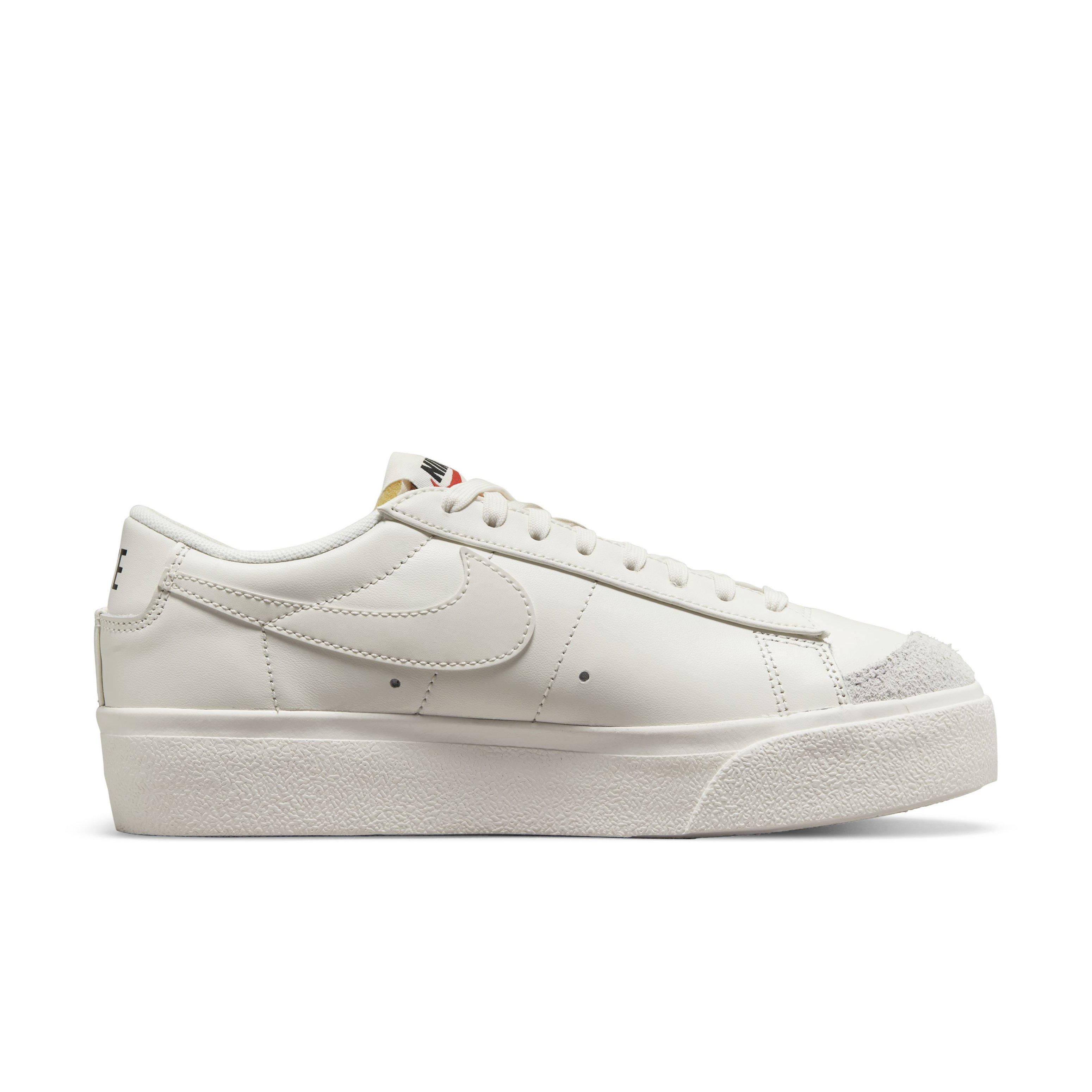 Nike Blazer Low Platform "Sail/Sail/Black/Sail" Women's Shoe - SAIL/SAIL/BLACK/SAIL Thumbnail View 1