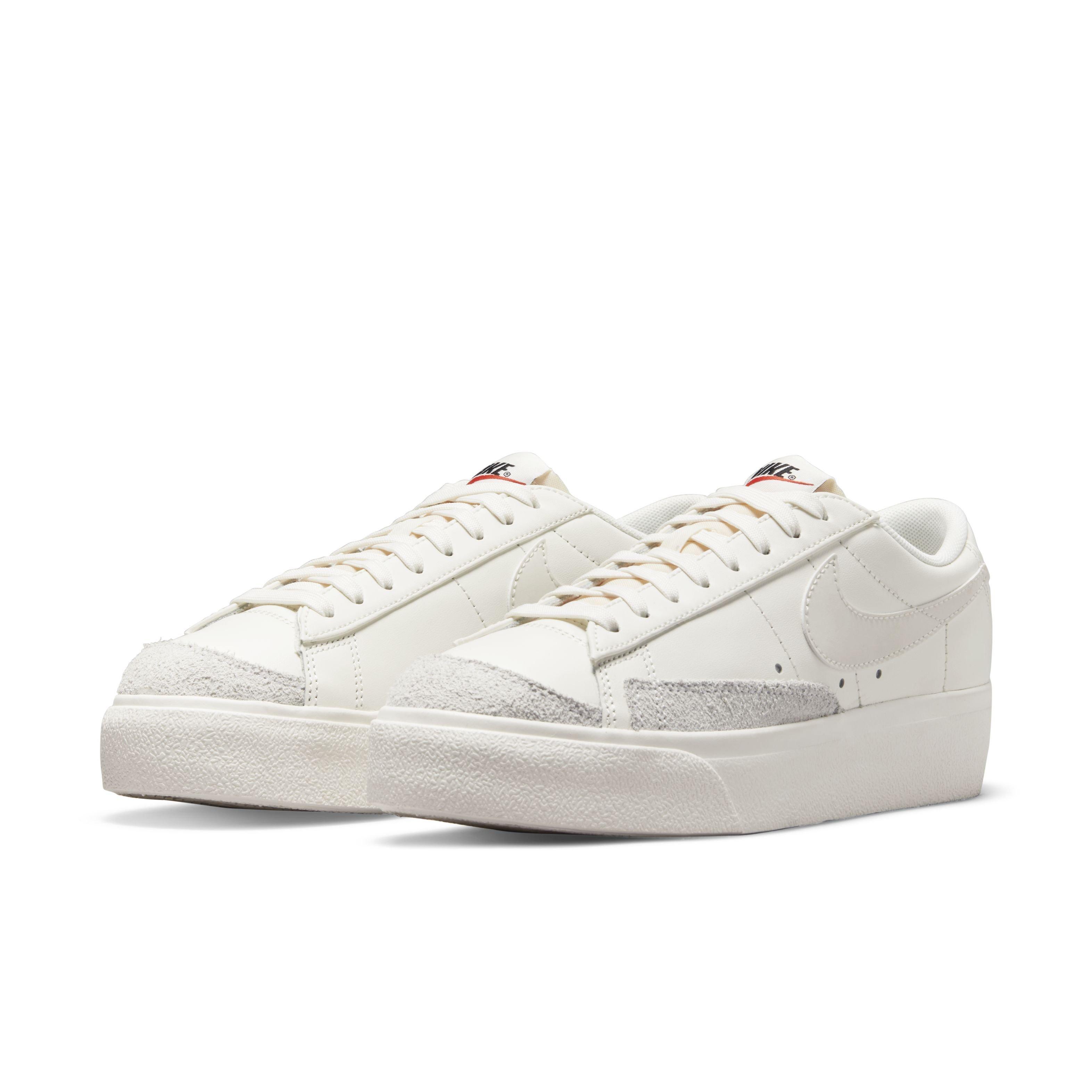 Nike Blazer Low Platform "Sail/Sail/Black/Sail" Women's Shoe - SAIL/SAIL/BLACK/SAIL Thumbnail View 3