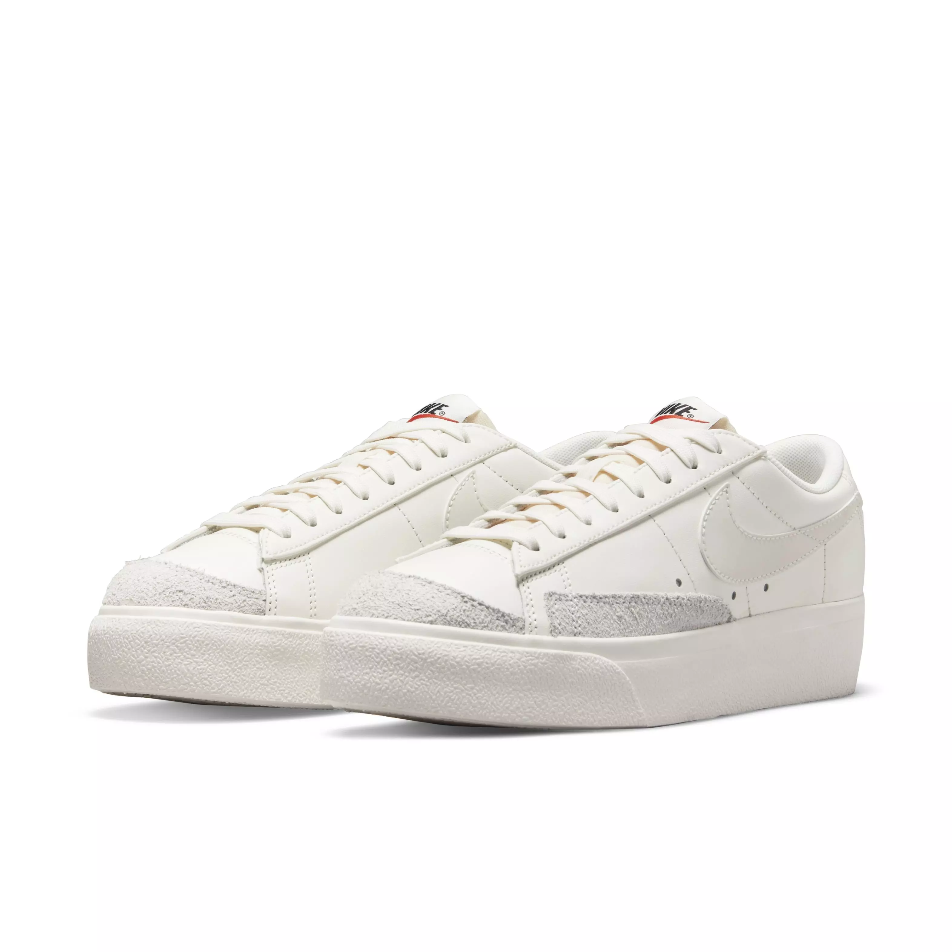 Nike Blazer Low Platform "Sail/Sail/Black/Sail" Women's Shoe - SAIL/SAIL/BLACK/SAIL