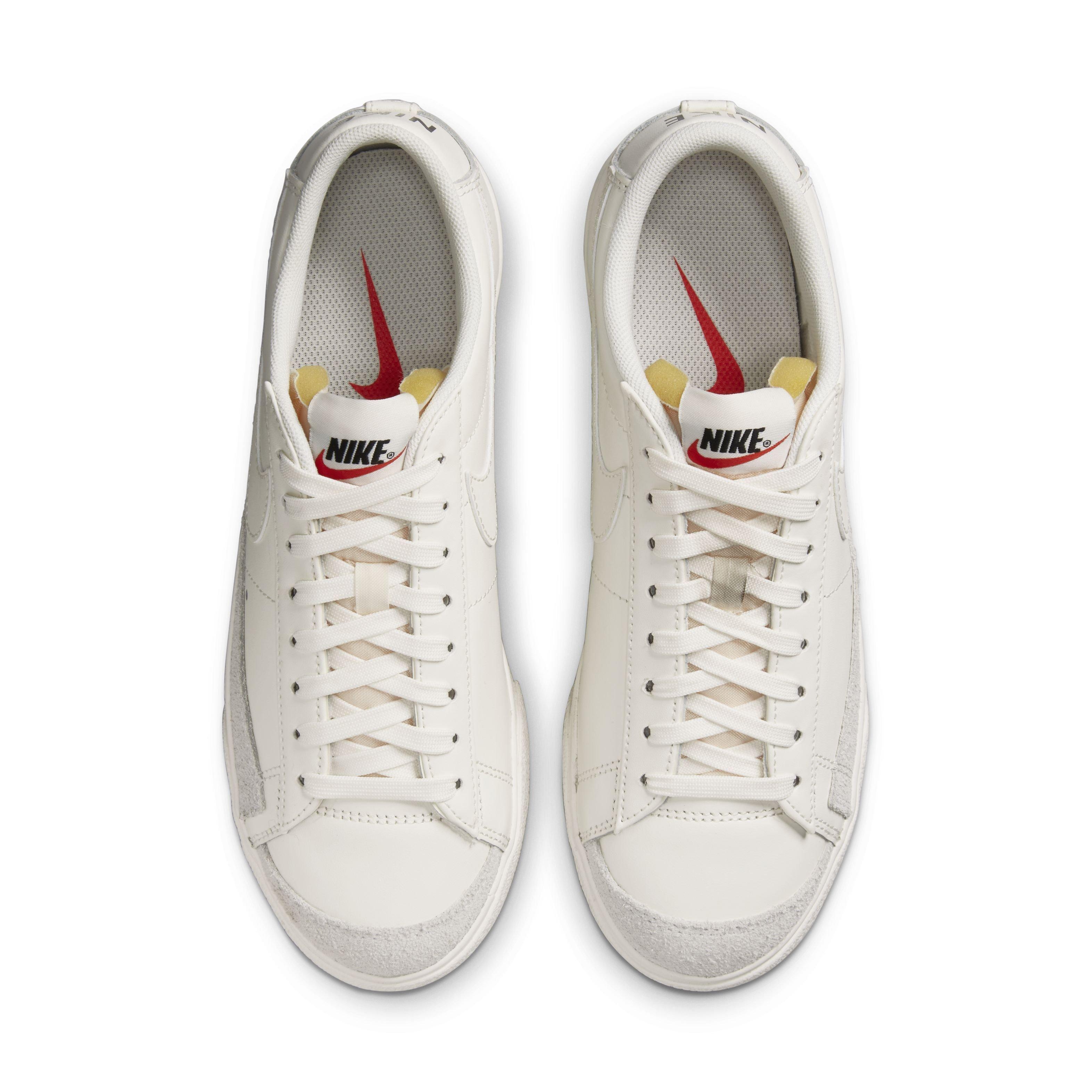 Nike Blazer Low Platform "Sail/Sail/Black/Sail" Women's Shoe - SAIL/SAIL/BLACK/SAIL Thumbnail View 4