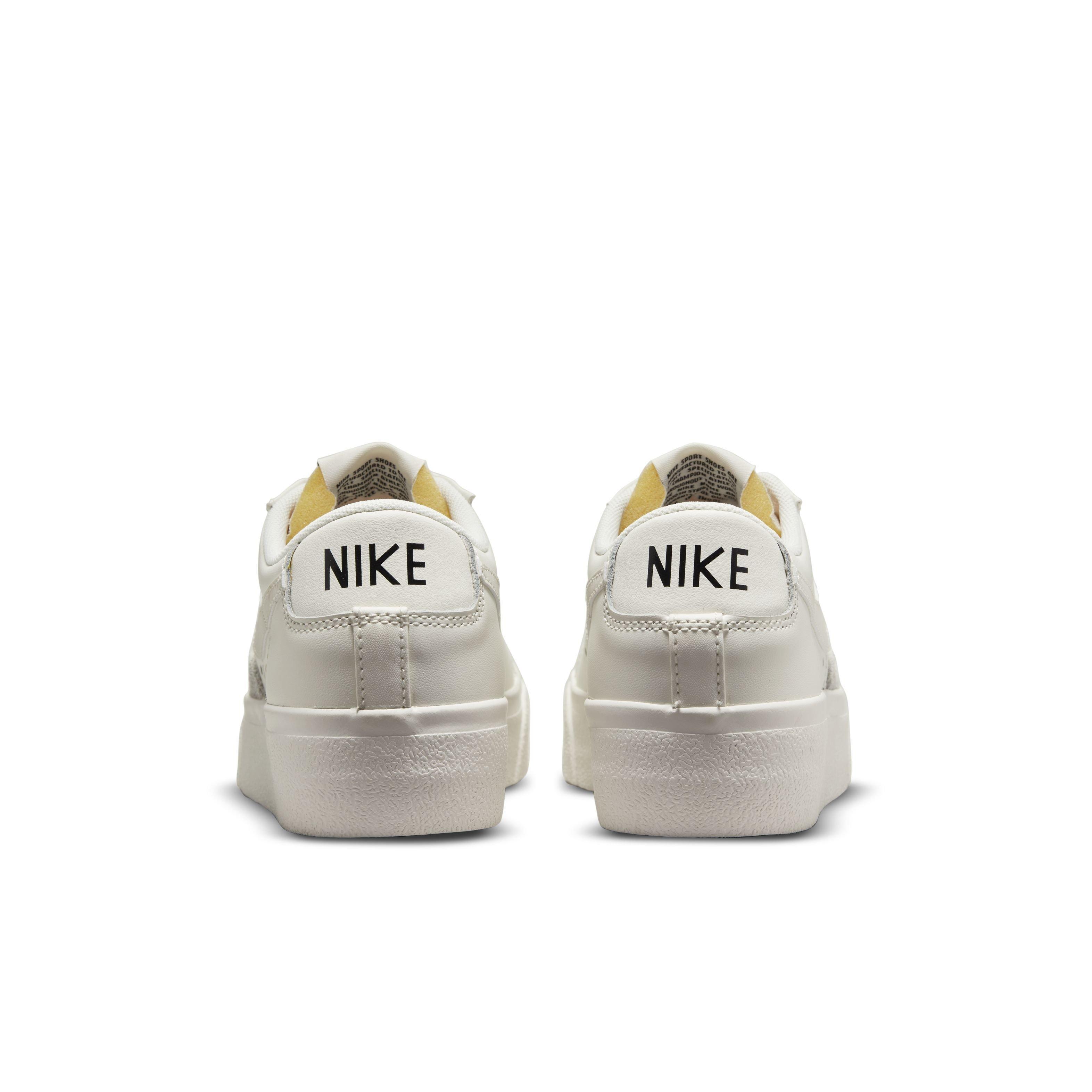 Nike Blazer Low Platform "Sail/Sail/Black/Sail" Women's Shoe - SAIL/SAIL/BLACK/SAIL Thumbnail View 5