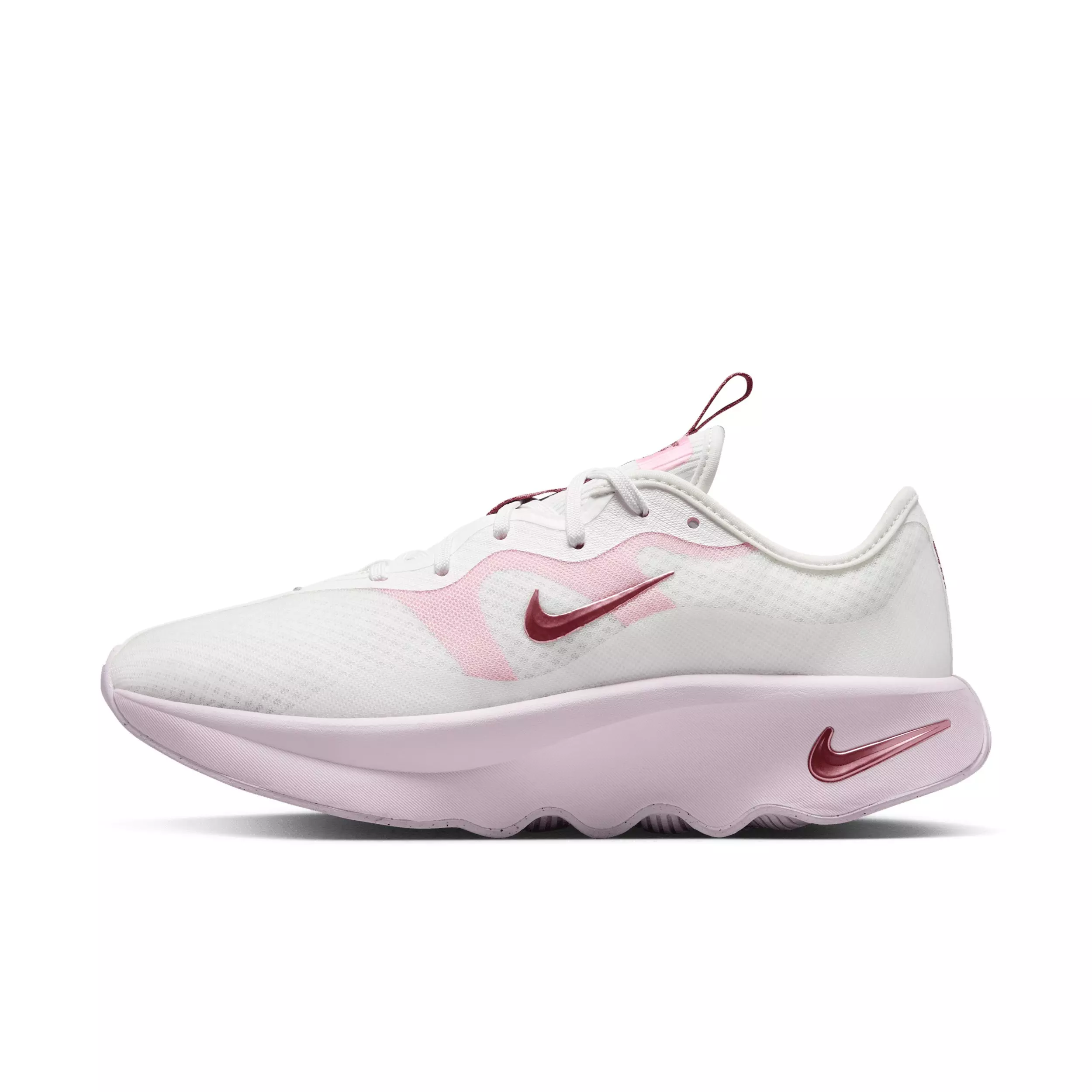 Nike Motiva 2 "Summit White/Bleached Lilac/Pink Rise/Pink Smoke" Women's Walking Shoe - WHITE/LILAC/PINK/PINK