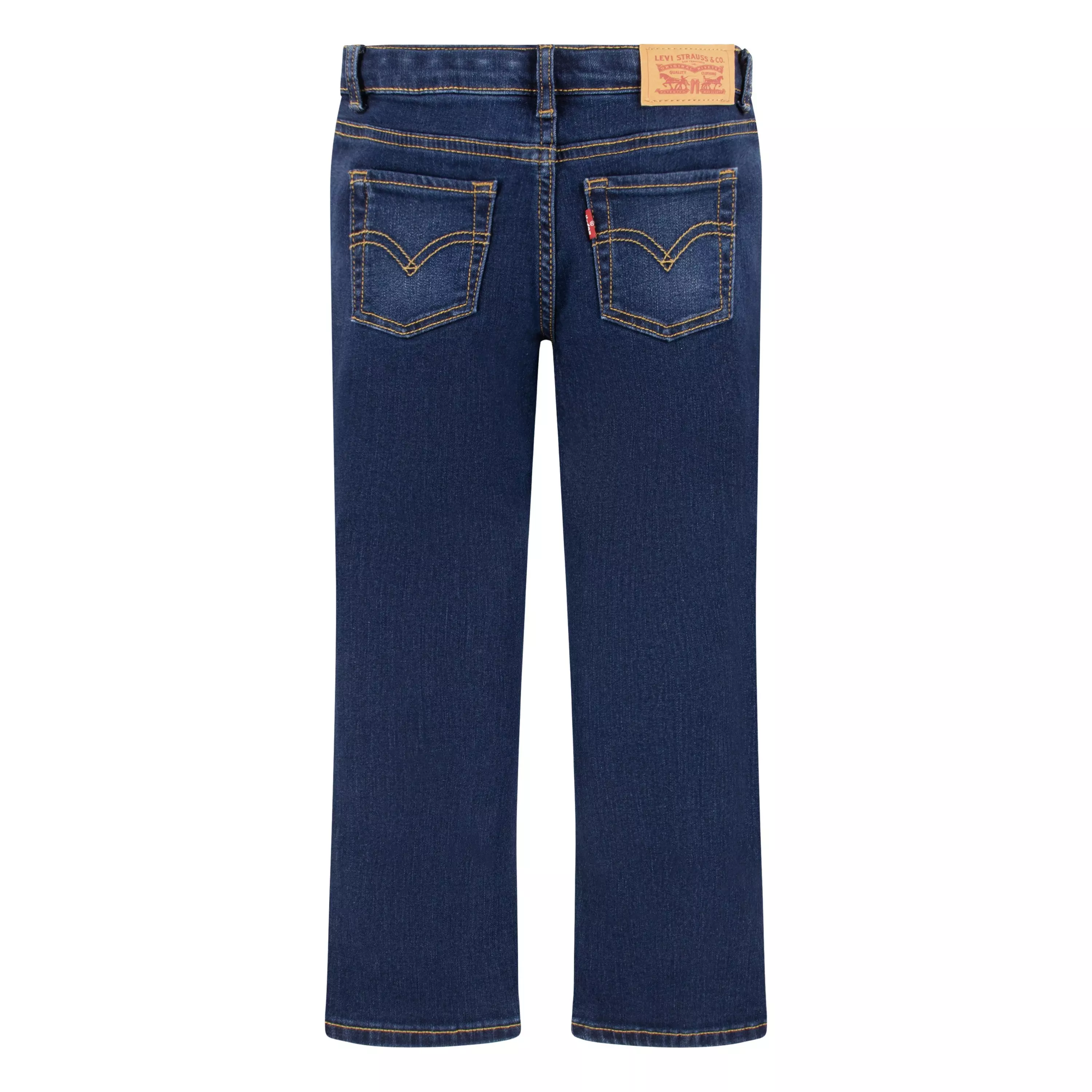 Levi's Little Girls' Classic Bootcut Navy Wash Denim Jeans - NAVY