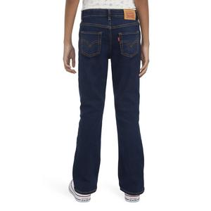 Levi's Big Girls' Classic Bootcut Navy Wash Denim Jeans
