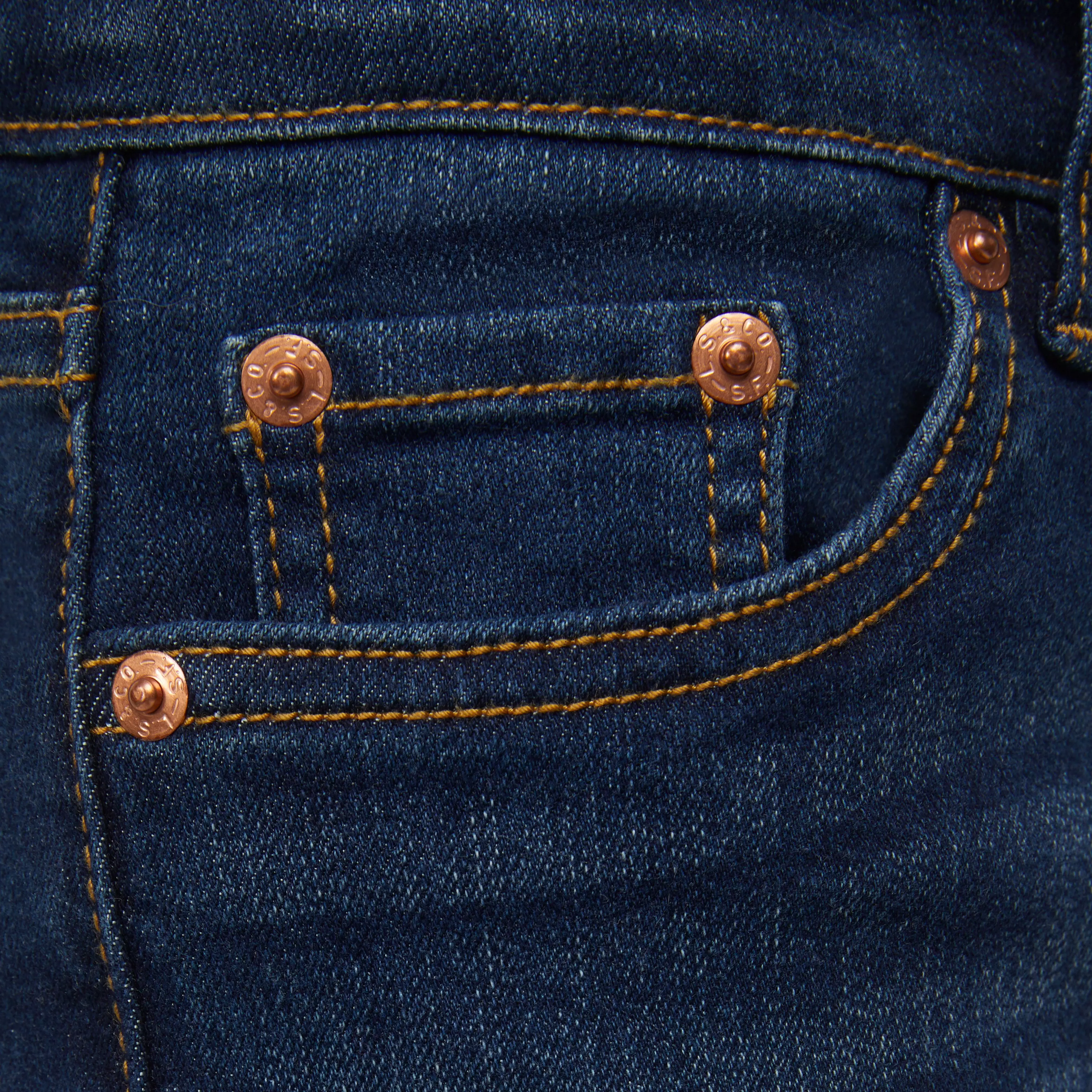 Levi's Big Girls' Classic Bootcut Navy Wash Denim Jeans - NAVY