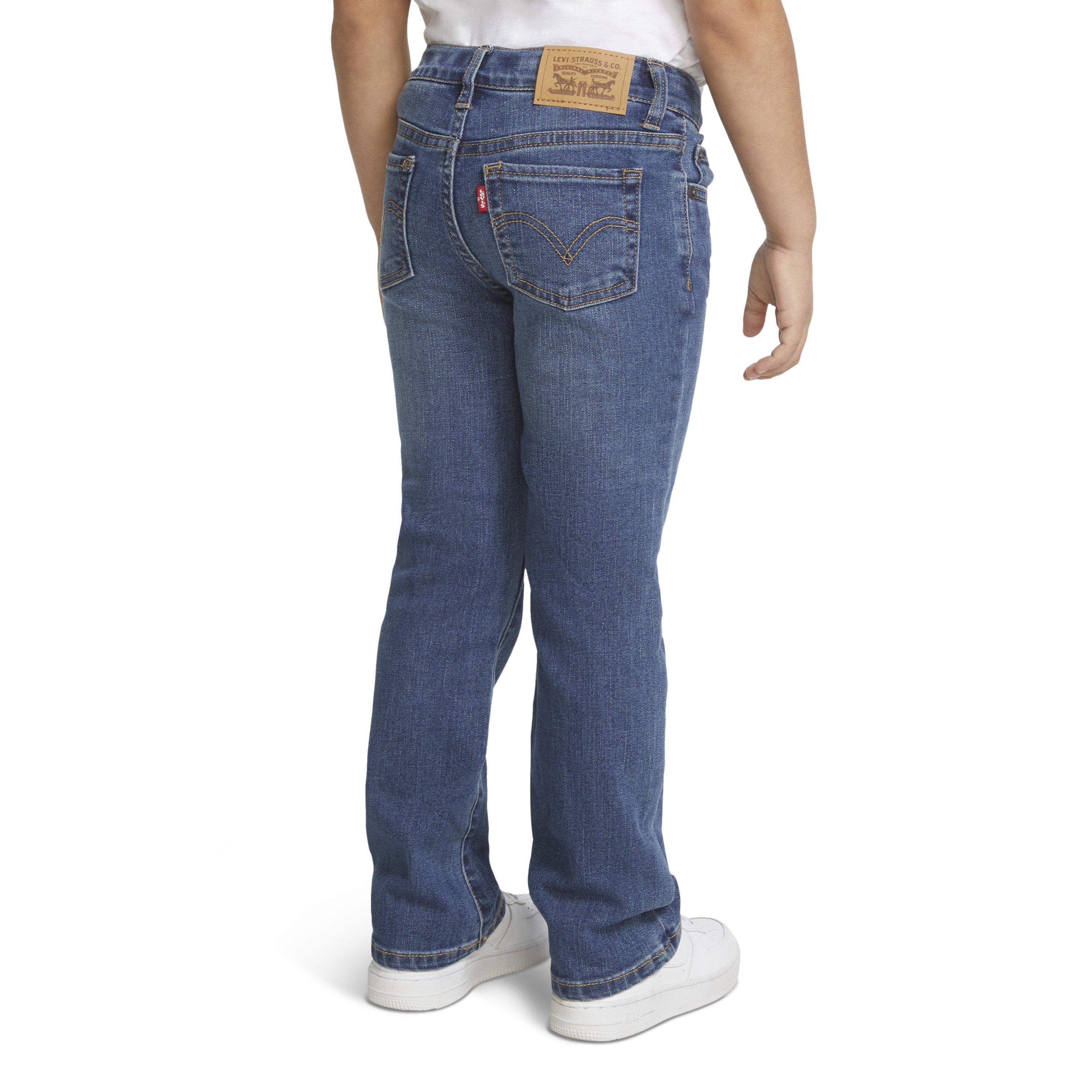 Levi's Classic Bootcut Little Girls' Dark Blue Wash Denim Jeans